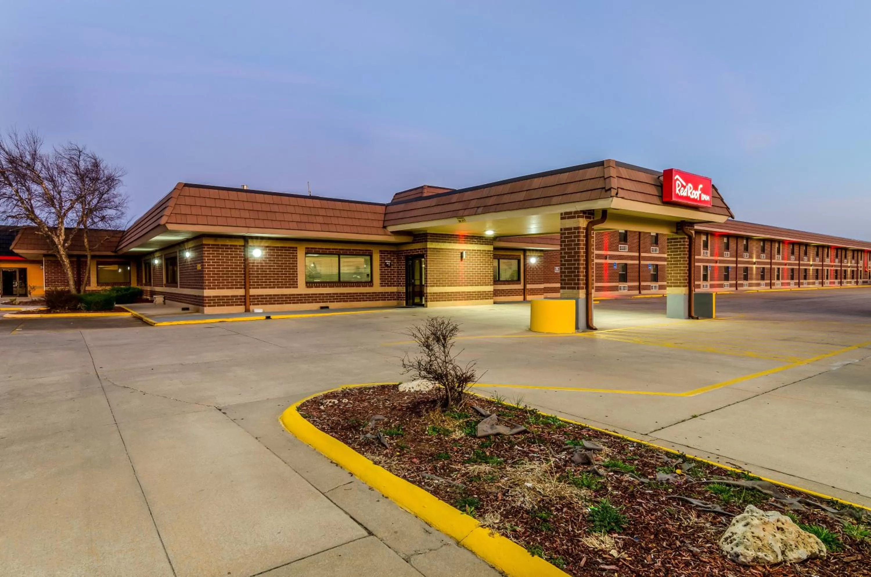 Property building in Red Roof Inn & Conference Center Wichita Airport