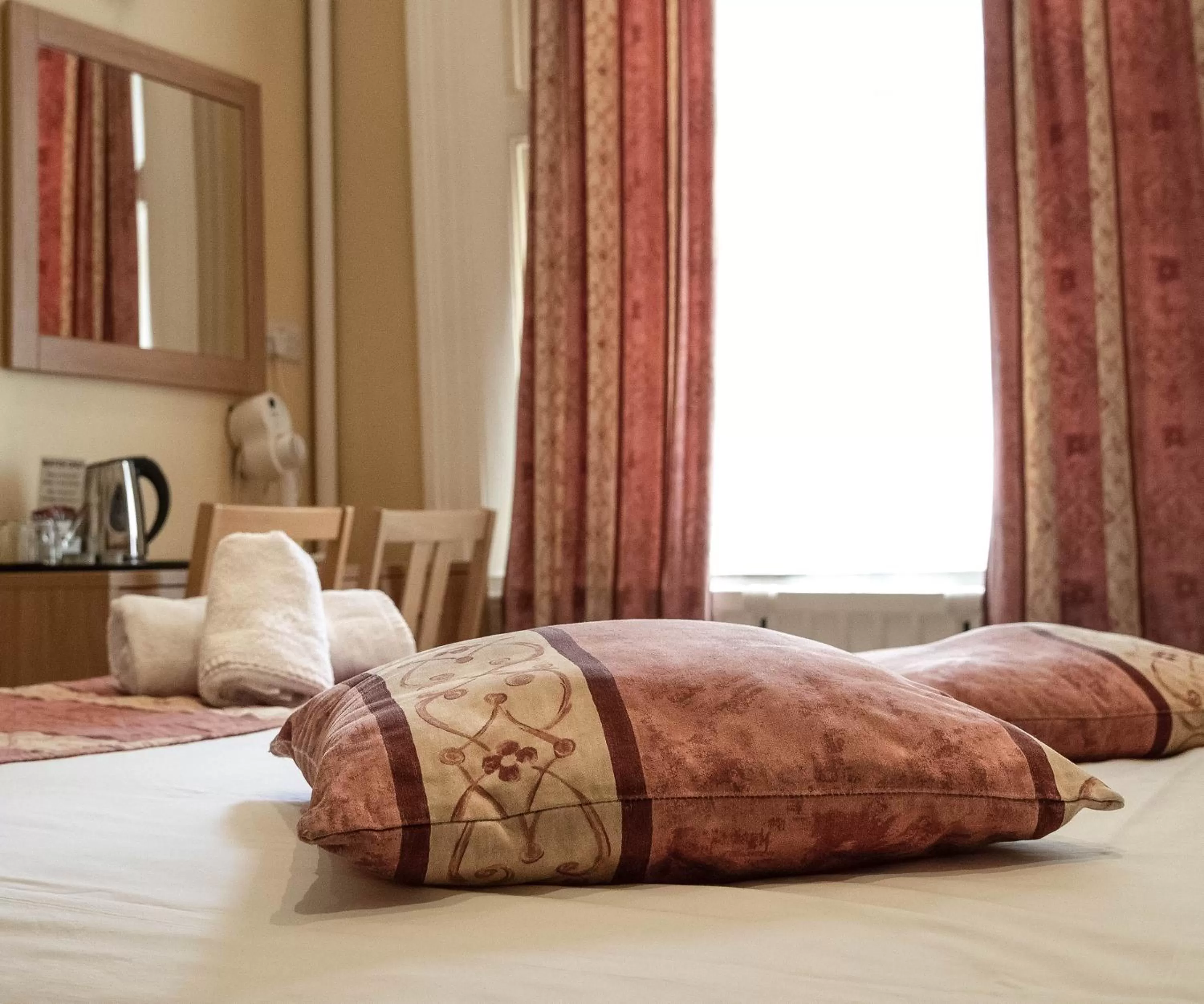 Bed in Shakespeare Hotel