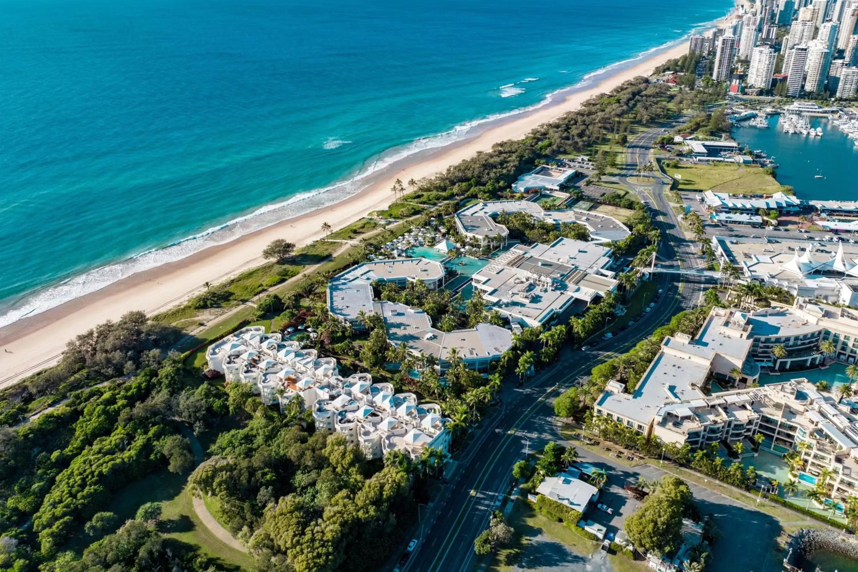 Property building, Bird's-eye View in Sheraton Grand Mirage Resort Gold Coast