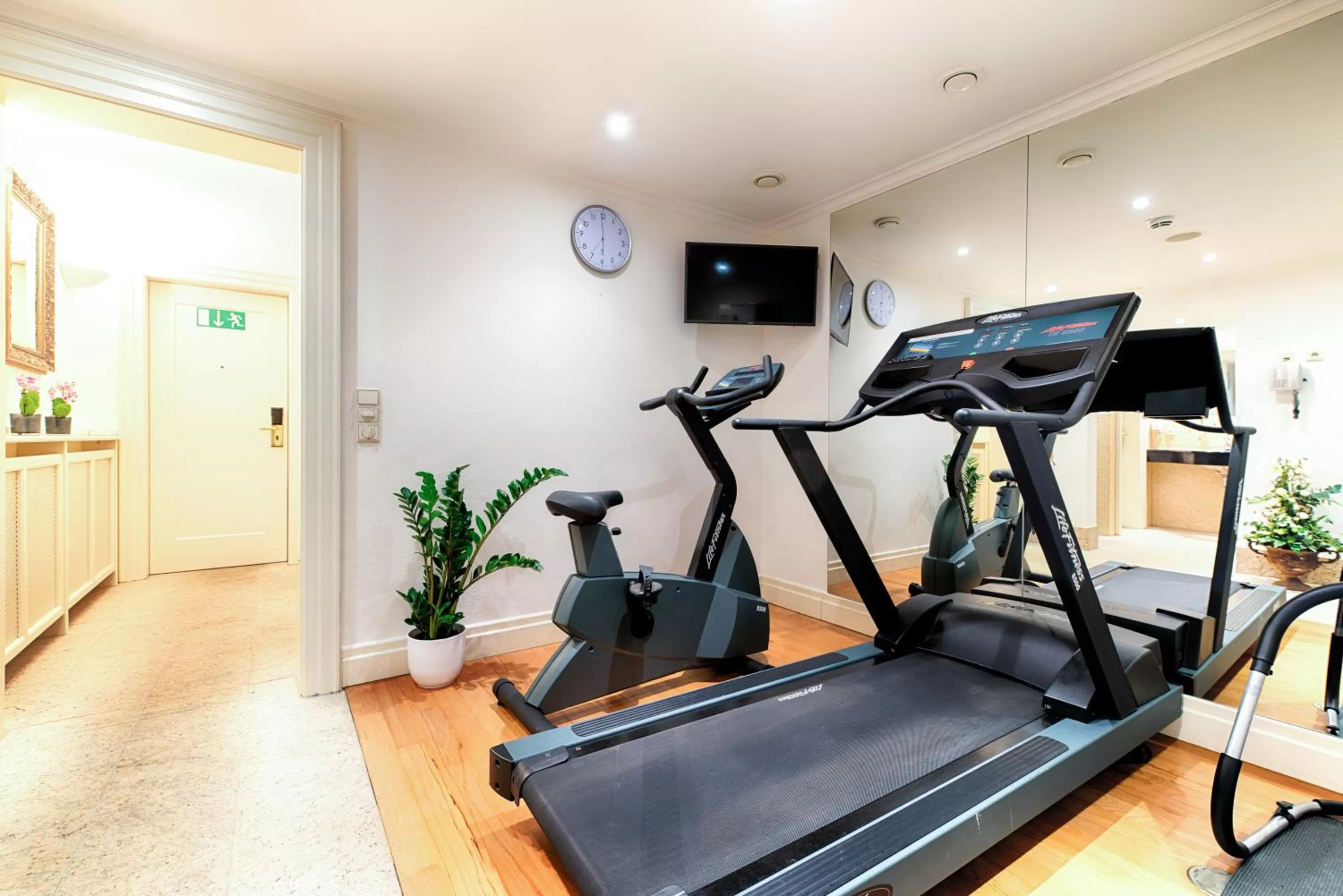 Fitness centre/facilities in Hotel Villa Geyerswörth