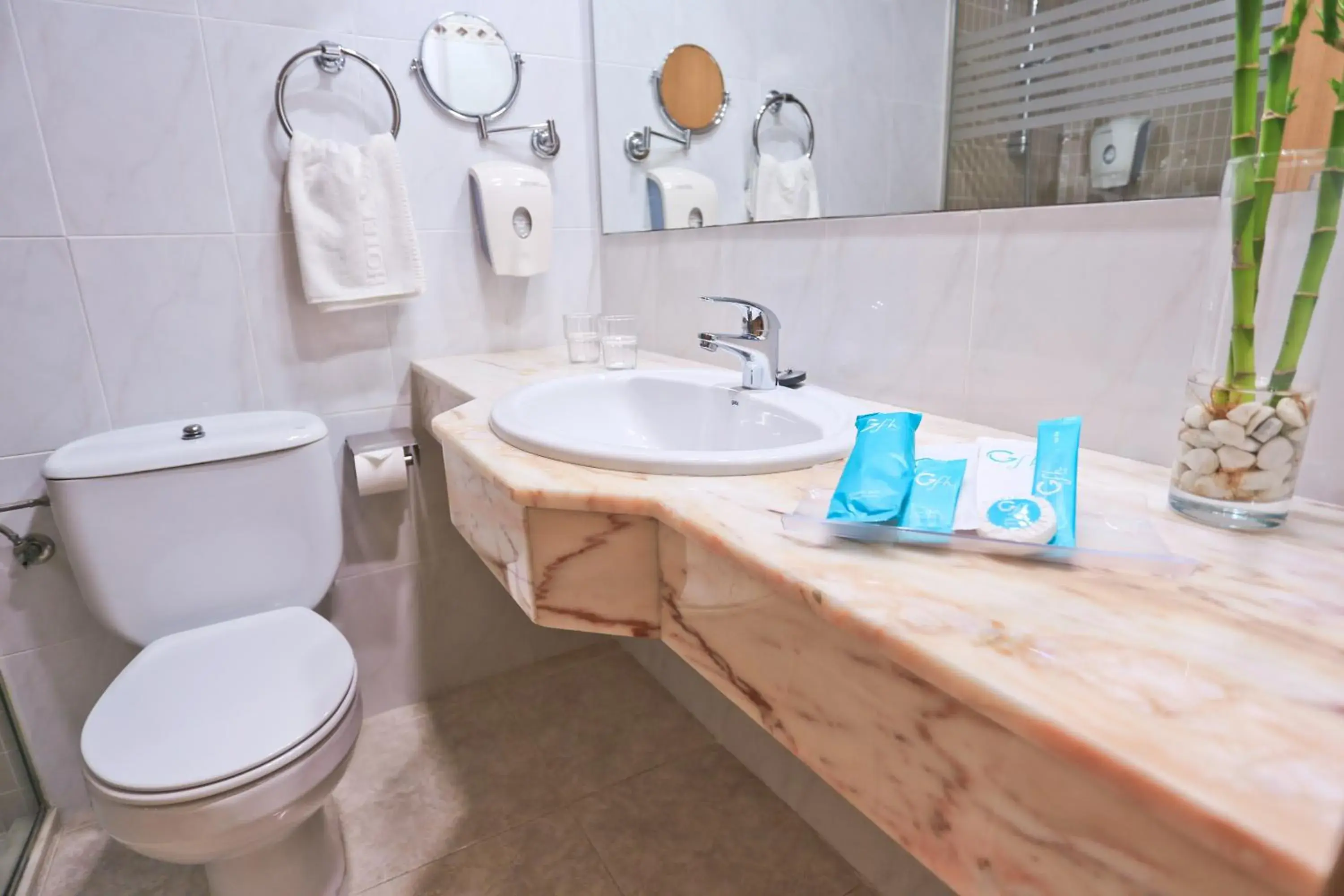 Bathroom in KAKTUS Hotel Volga - Adults Recommended Bathroom in KAKTUS Hotel Volga - Adults Recommended