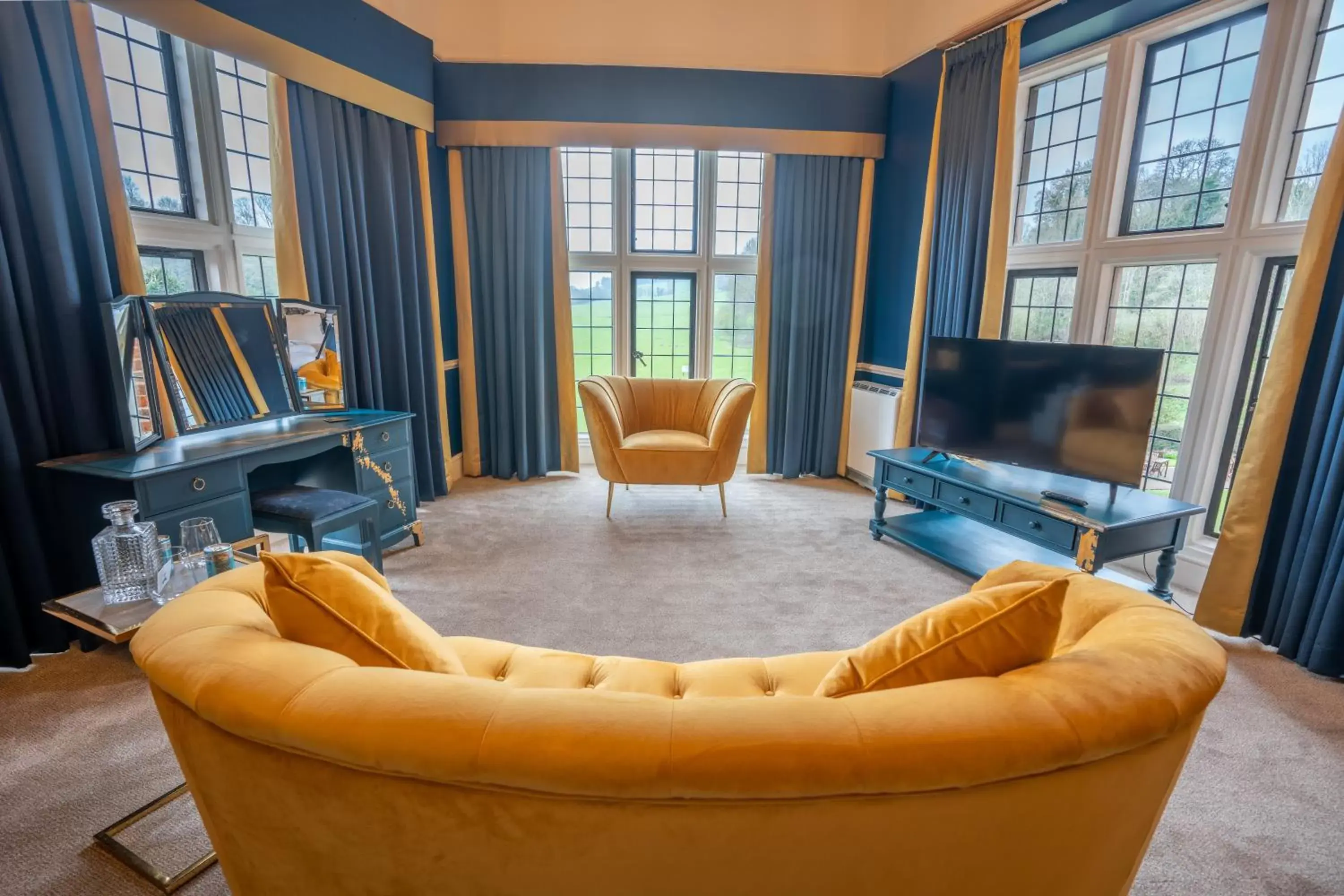 Seating Area in Broome Park Hotel