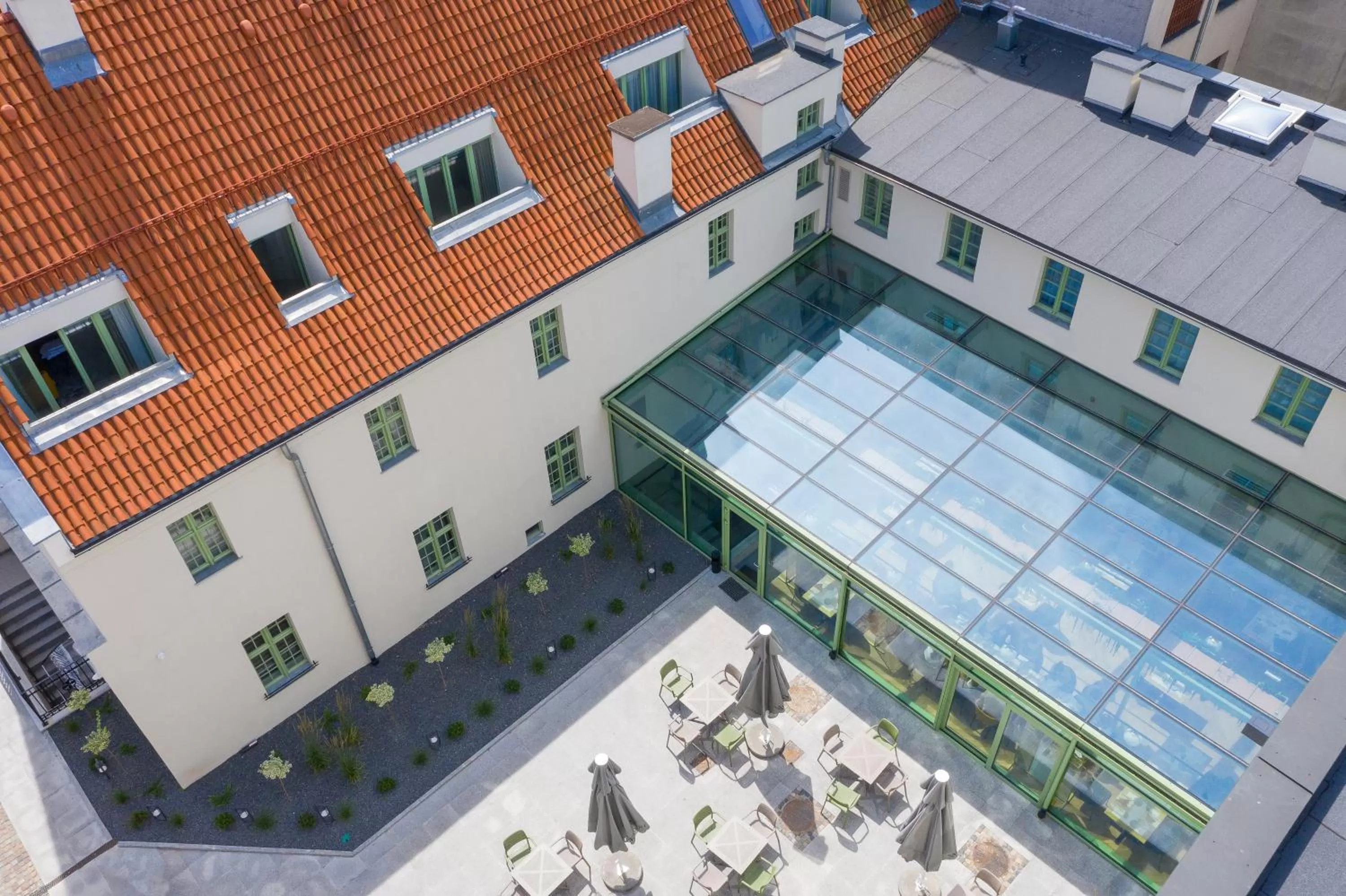 Bird's eye view in Hotel ETER