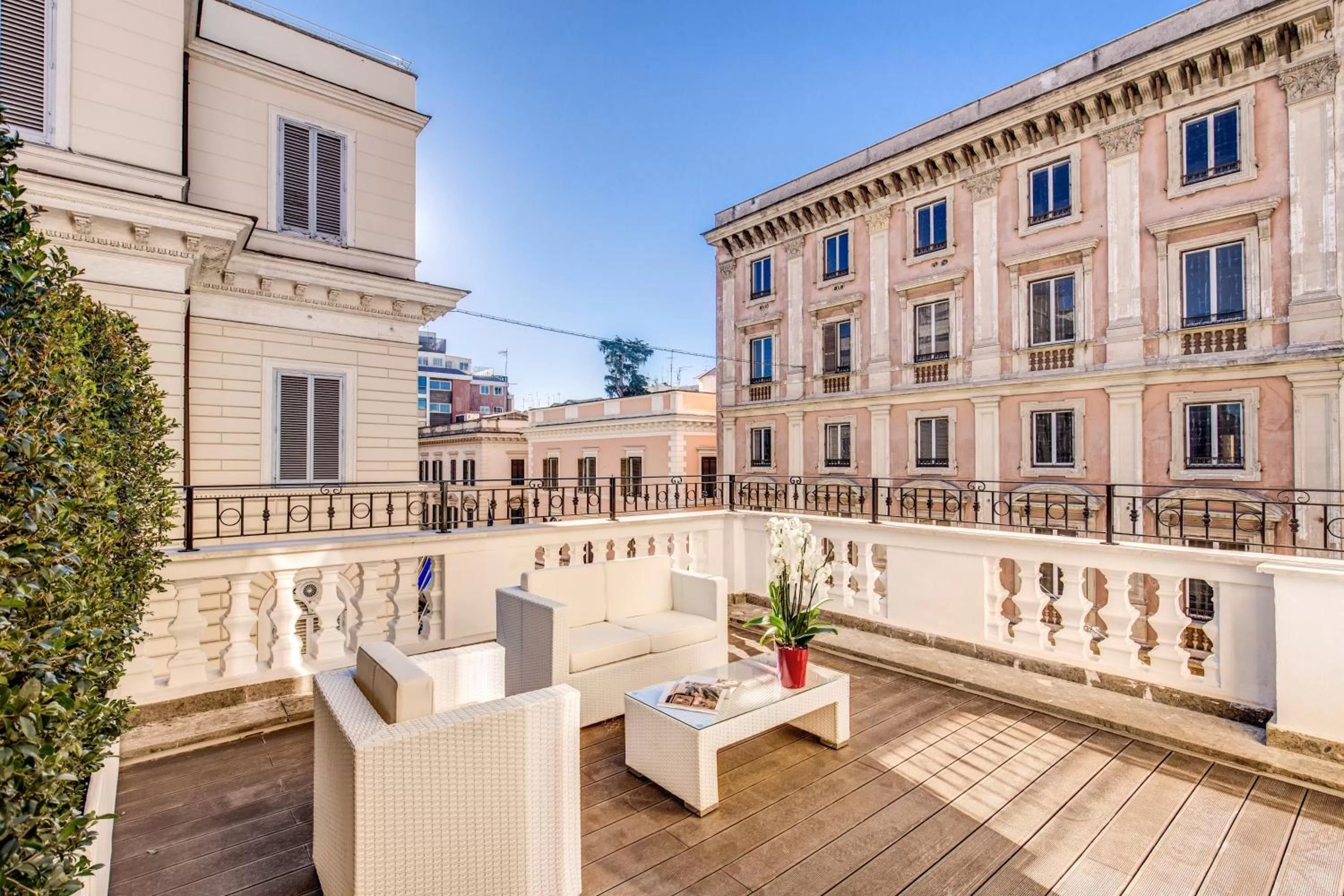 Balcony/Terrace in The Liberty Boutique Hotel