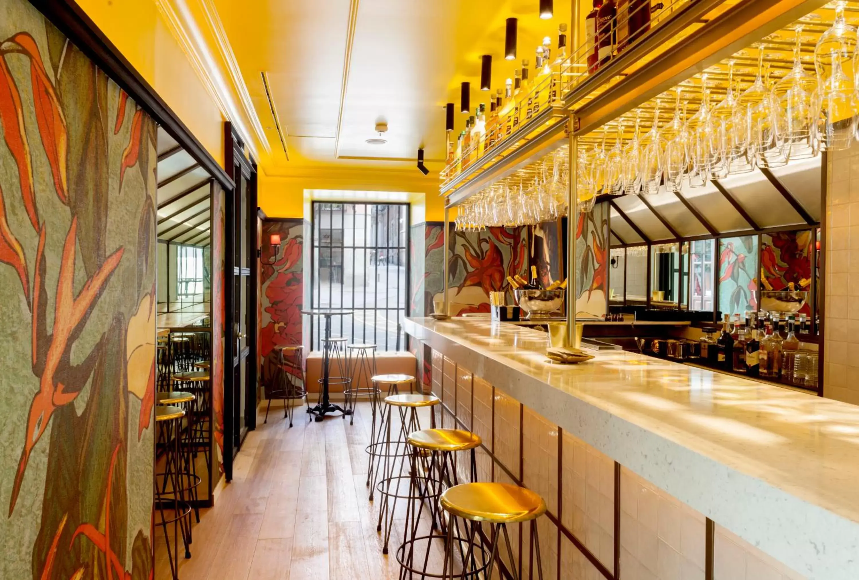 Lounge or bar, Restaurant/Places to Eat in Pestana Plaza Mayor Madrid