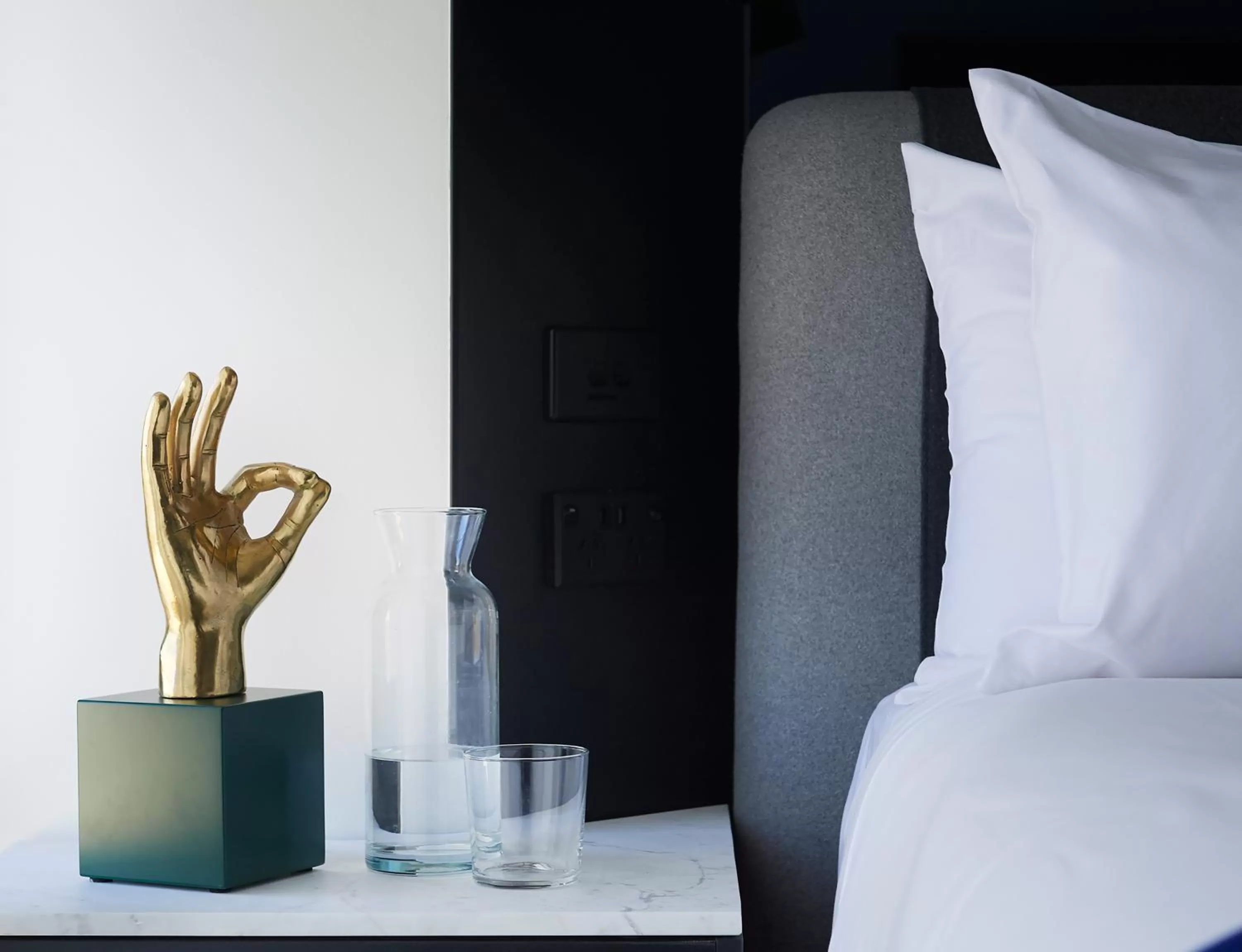 Decorative detail, Bed in Tribe Perth Kings Park