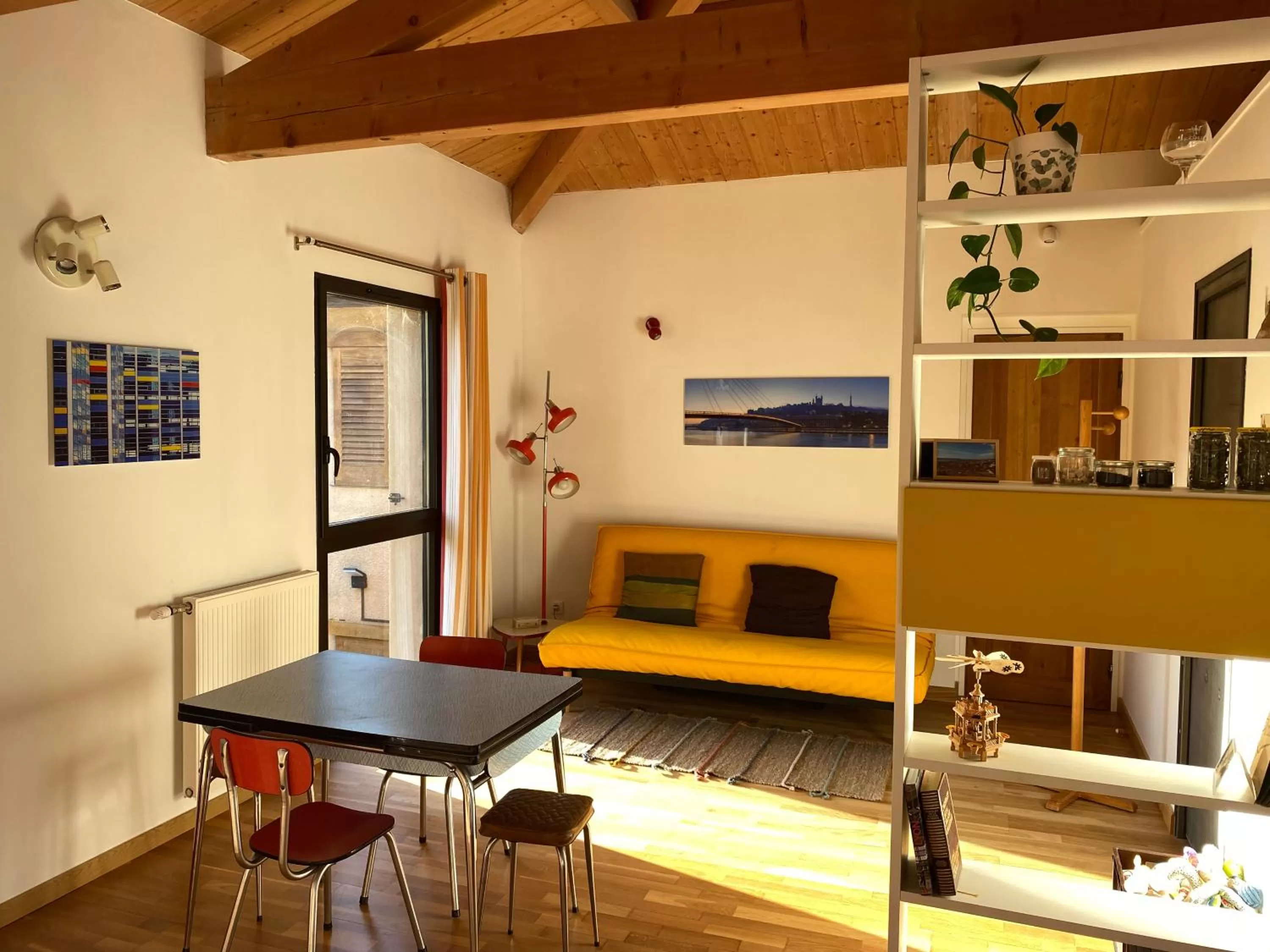 Bedroom, Seating Area in Les Cabanons
