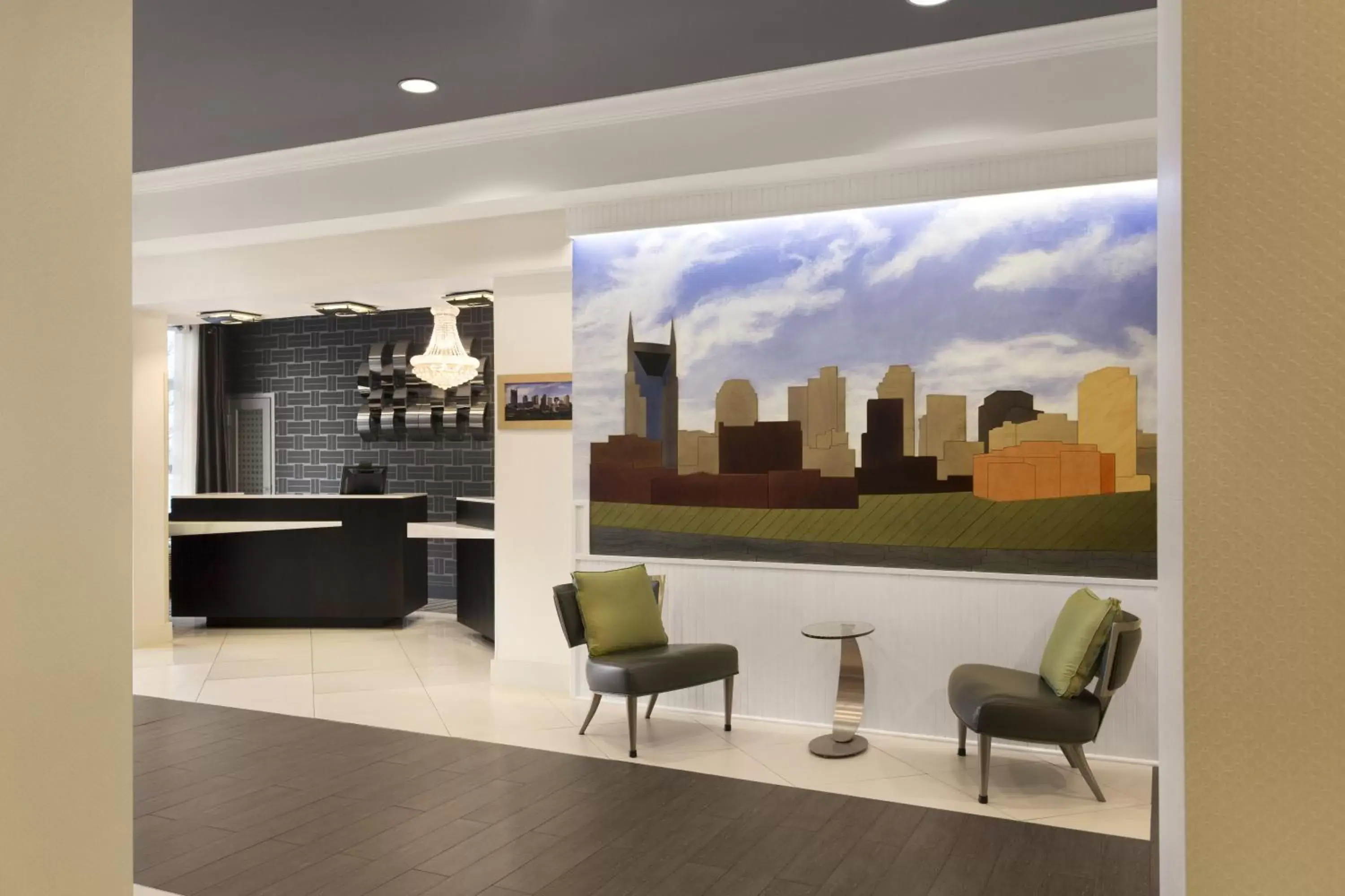 Lobby or reception, Drinks in Country Inn & Suites by Radisson, Nashville Airport, TN