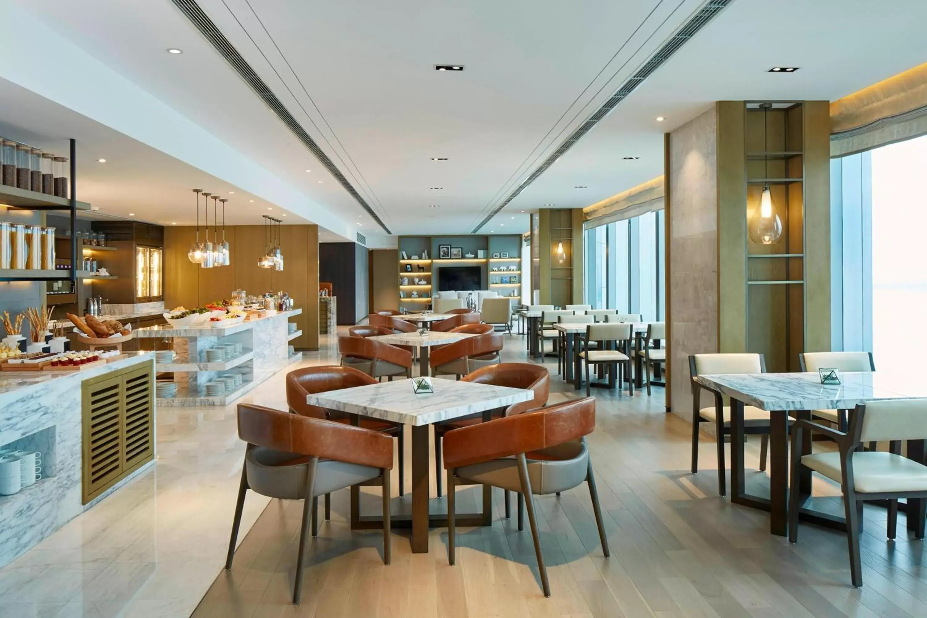 Lounge or bar, Restaurant/Places to Eat in Hangzhou Marriott Hotel Qianjiang