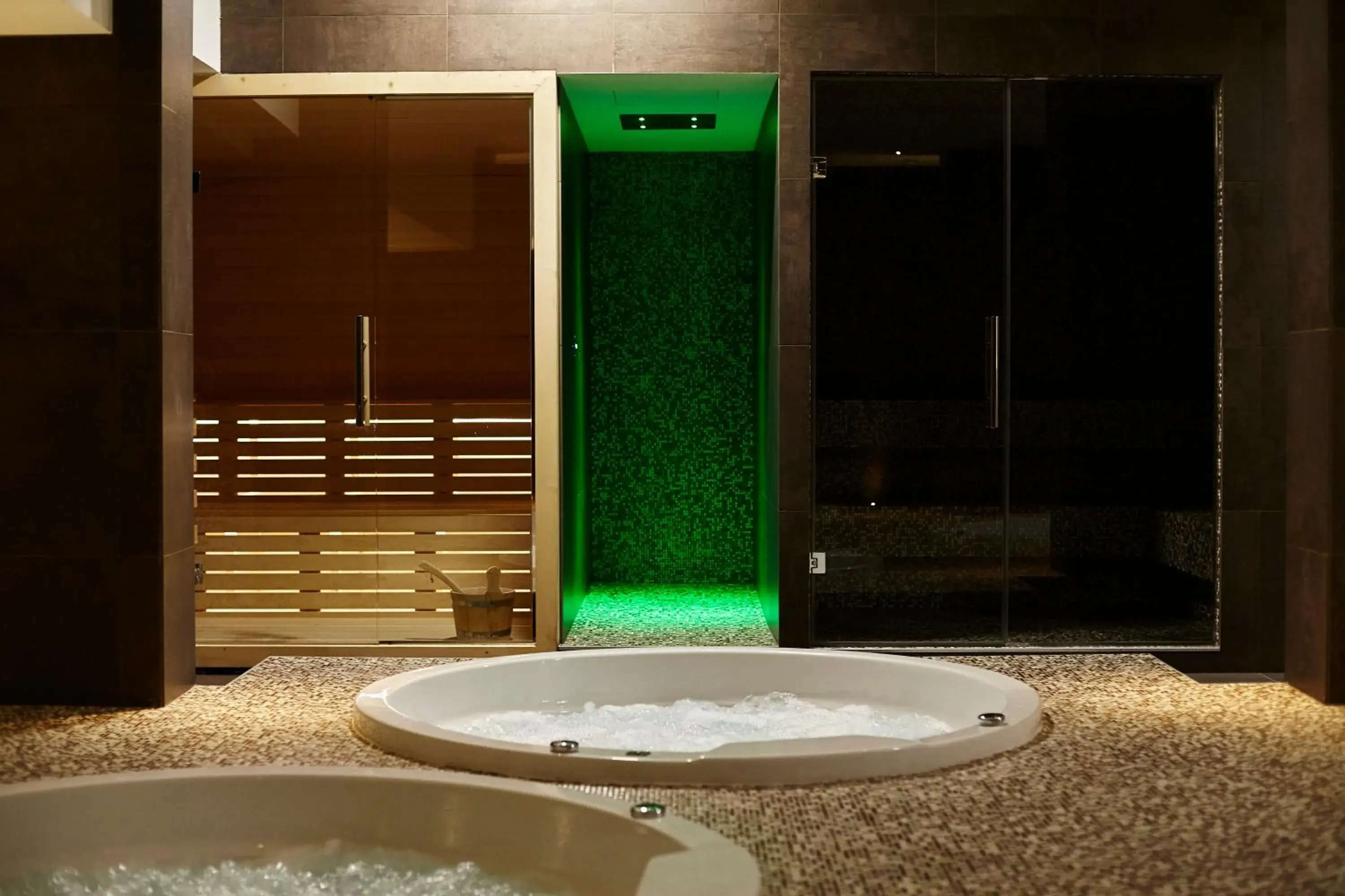 Sauna, Bathroom in Grieco Business & Spa Hotel