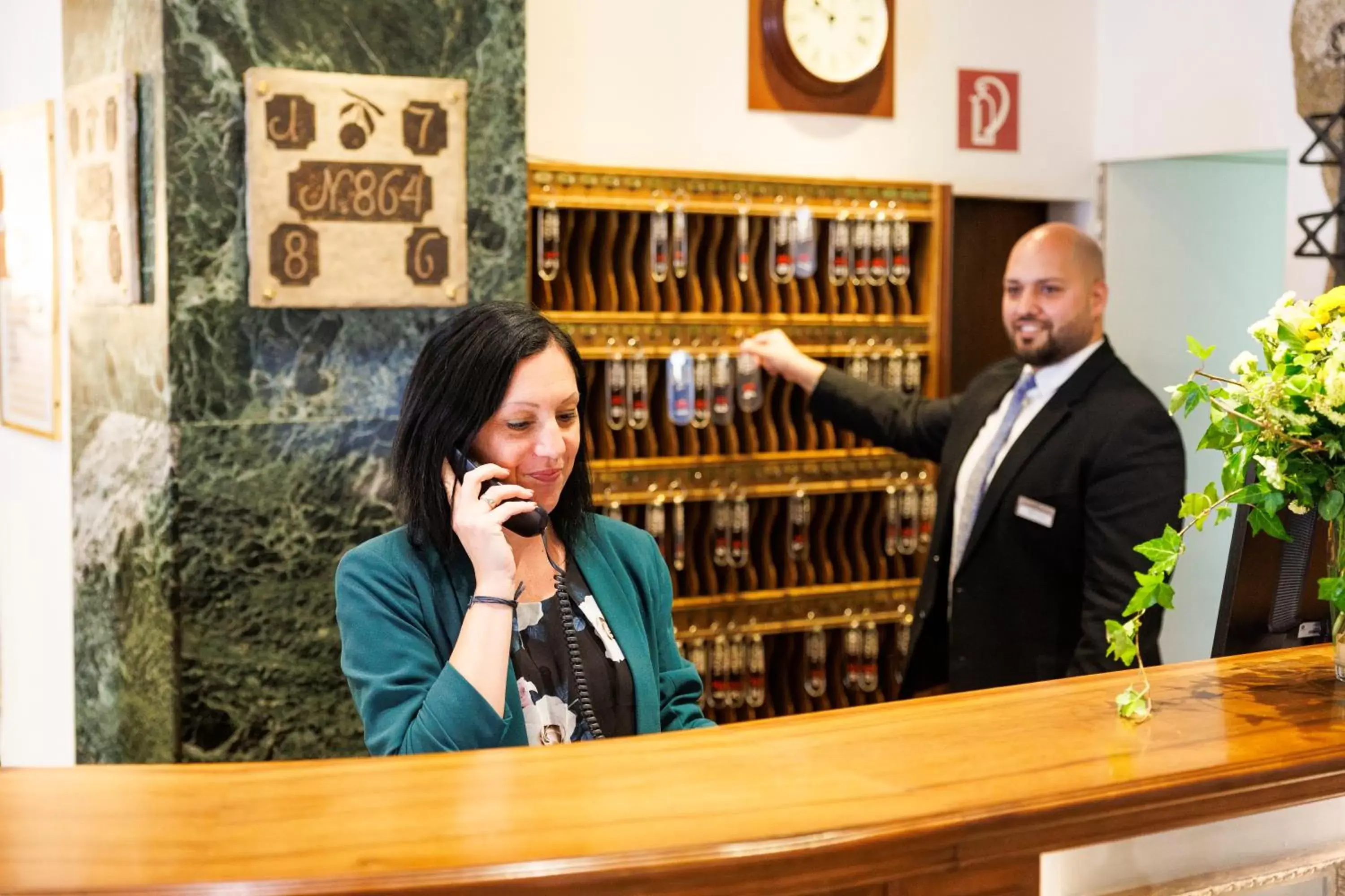 Lobby or reception in Hotel Royal Lobby or reception in Hotel Royal