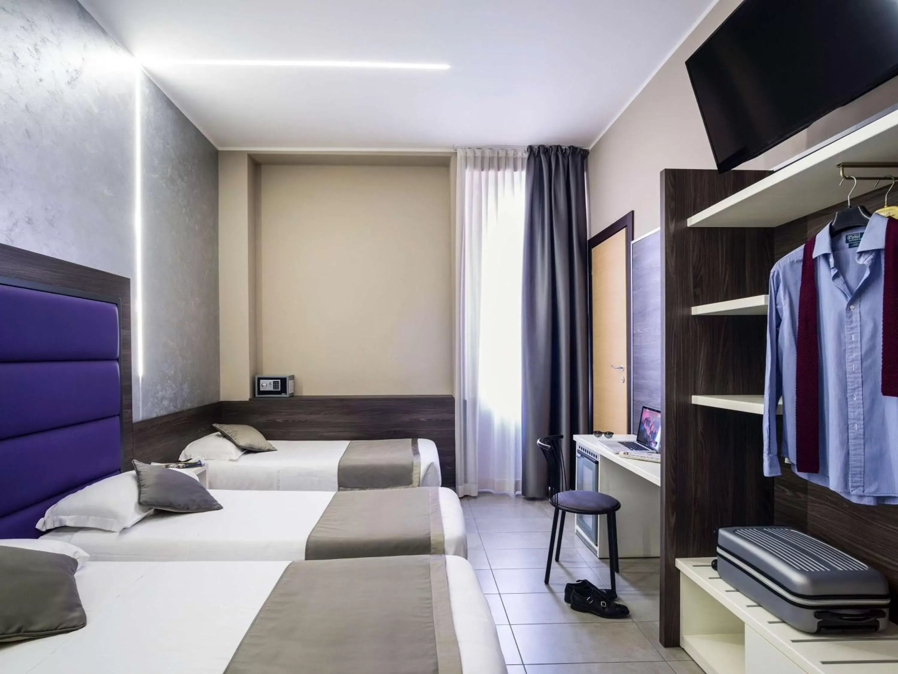 Bedroom, Bed in Ibis Styles Milano Centro