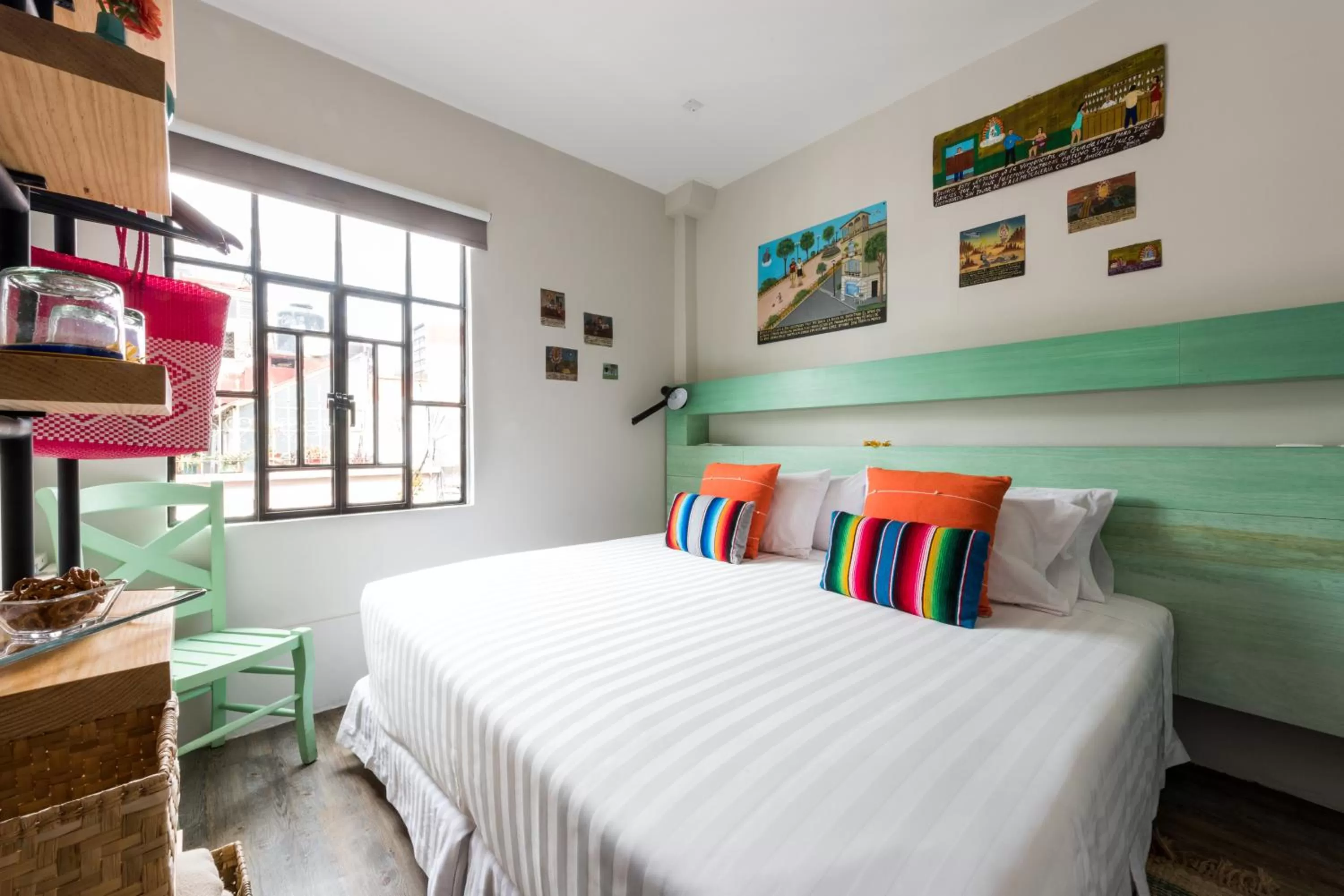 Bed in La Palomilla Bed & Breakfast