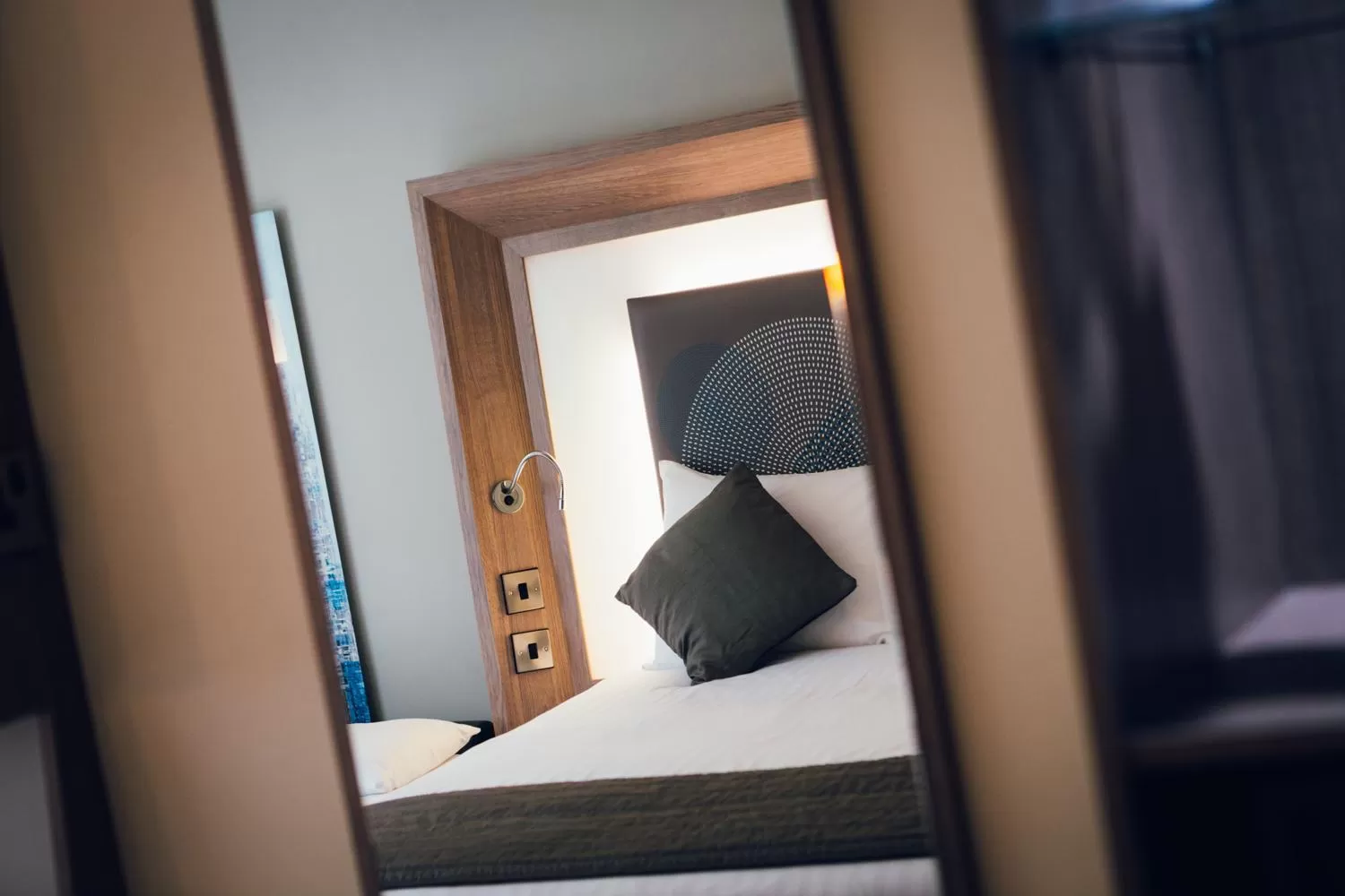 Bed in Novotel Coventry