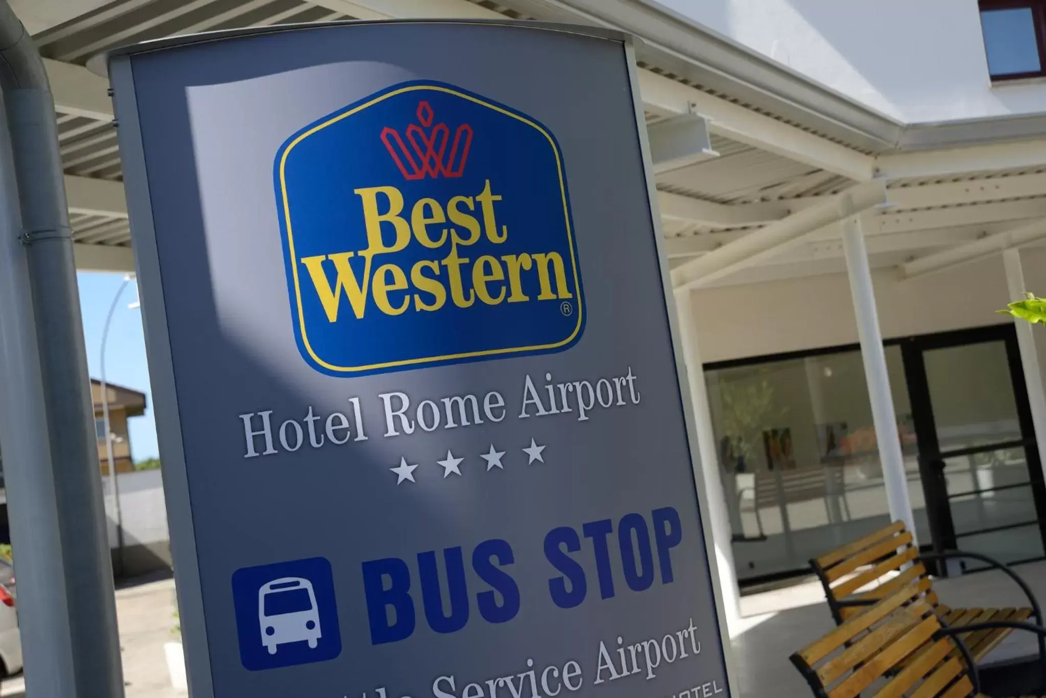 Logo/Certificate/Sign in Best Western Hotel Rome Airport
