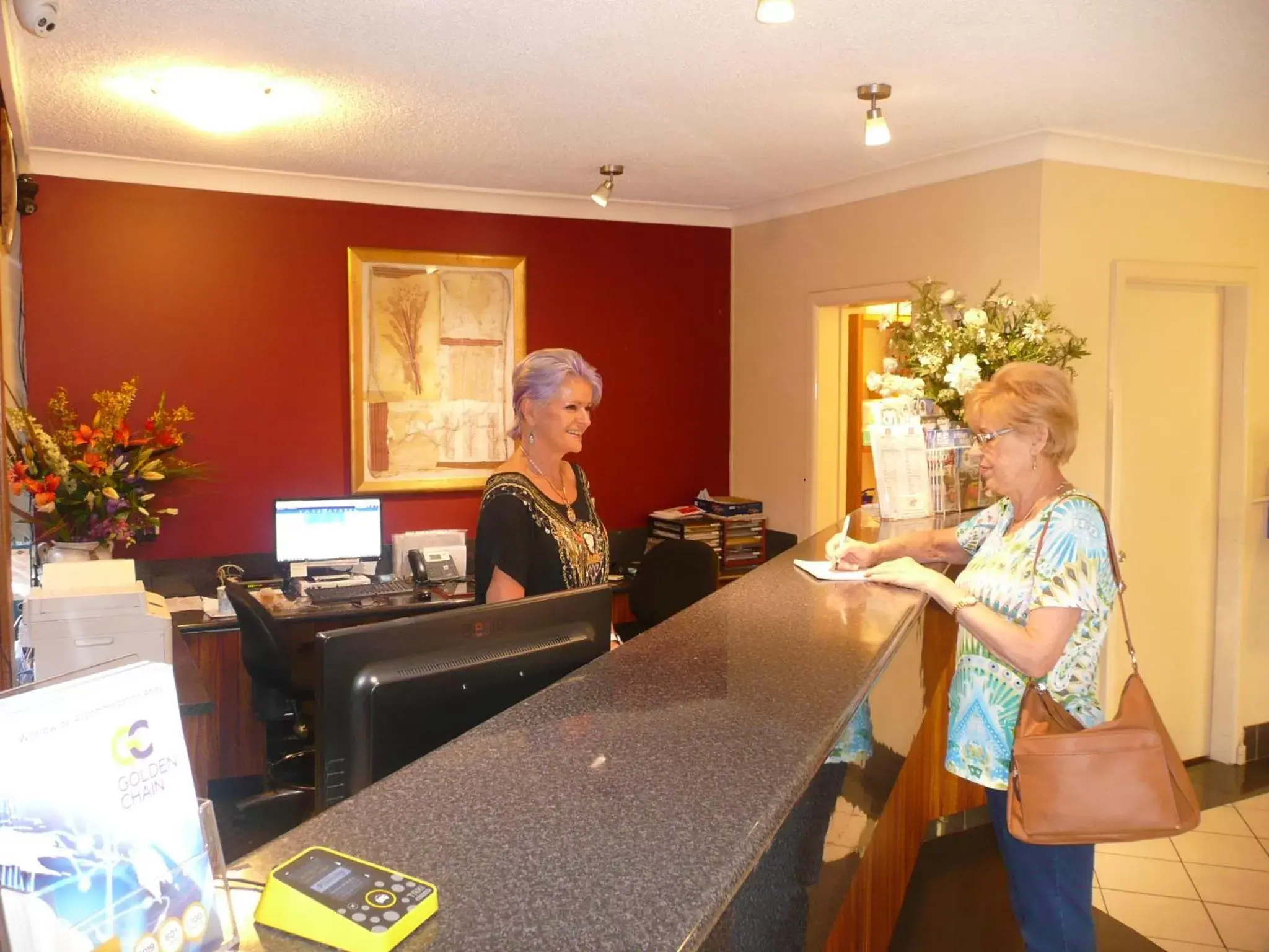 Lobby/Reception in Parramatta City Motel