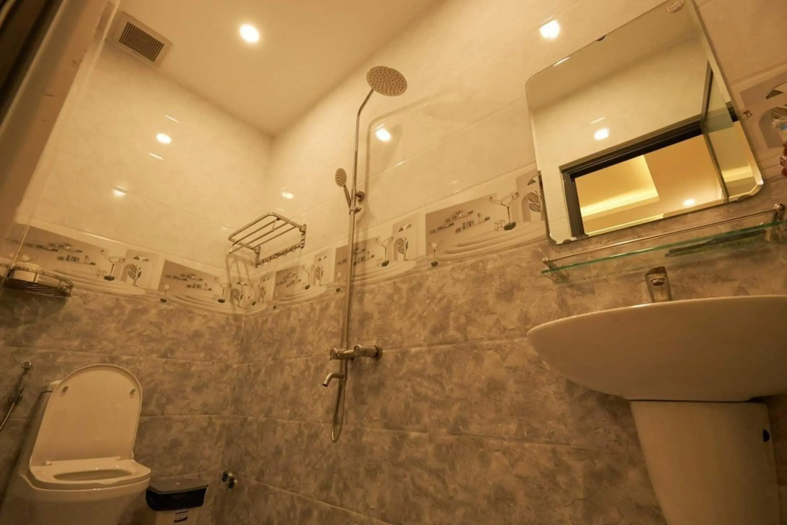 Toilet, Bathroom in Ban Mai Hotel
