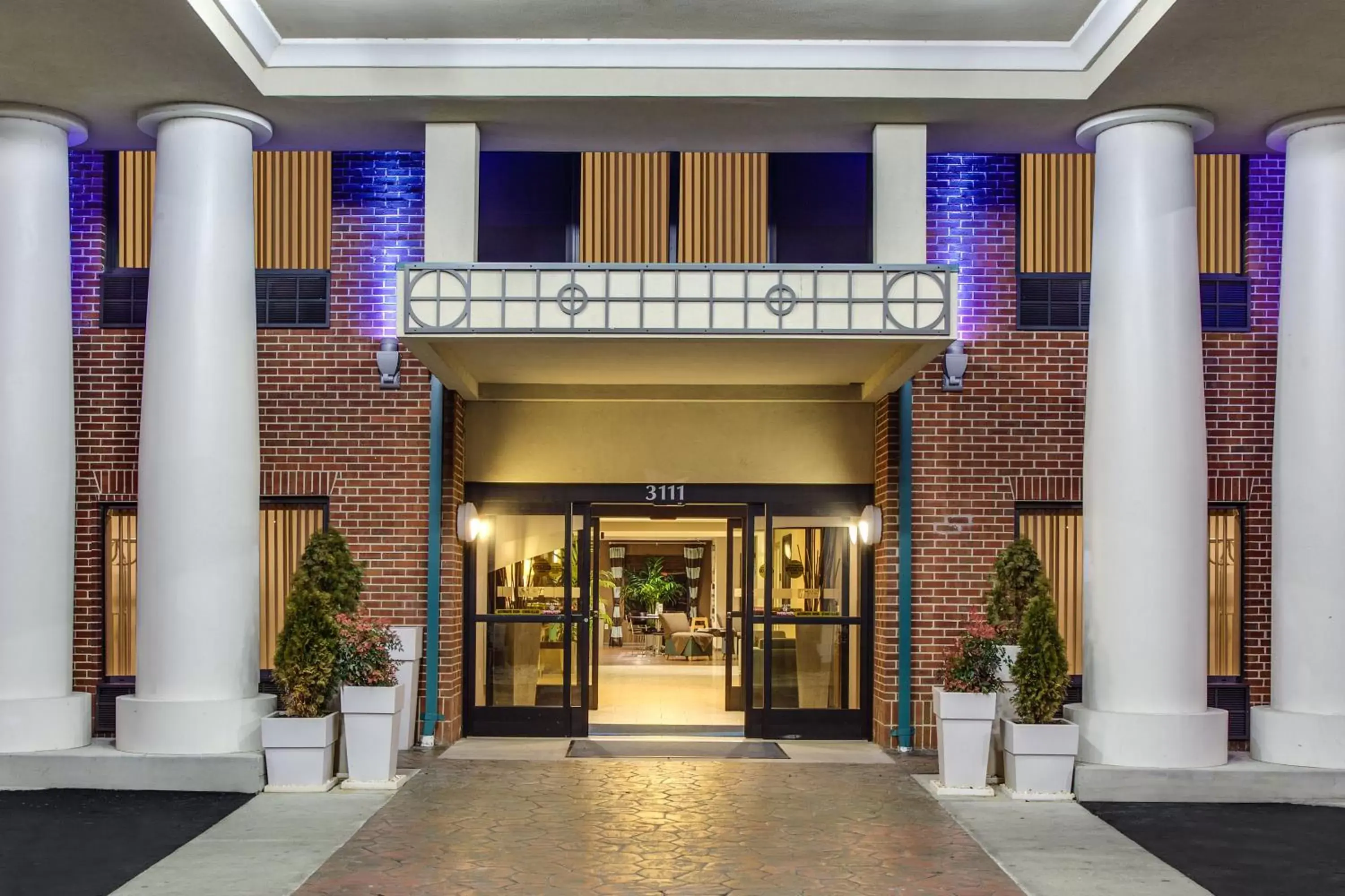 Property building in Holiday Inn Express Hotel & Suites Greensboro-East, an IHG Hotel