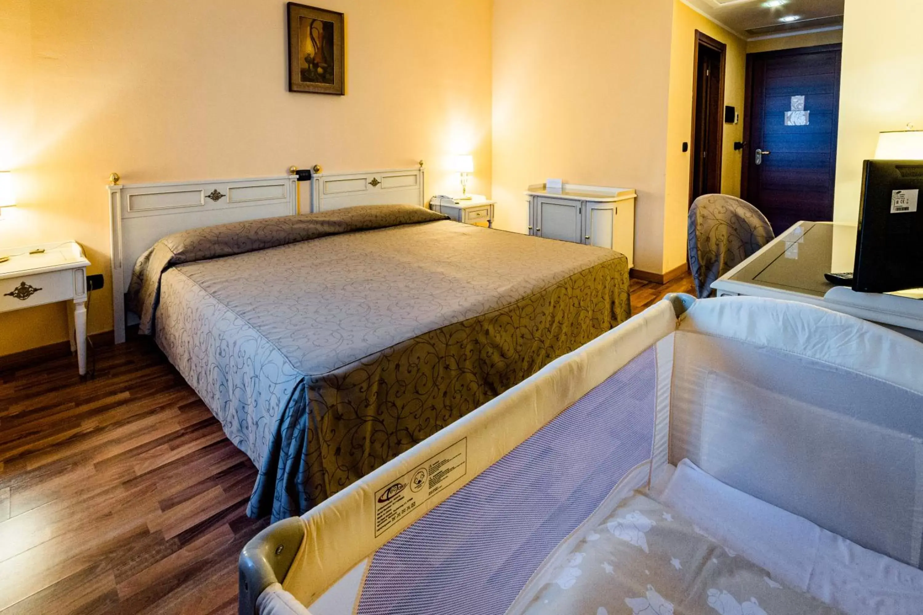 Bed in Hotel Lucrezia Borgia