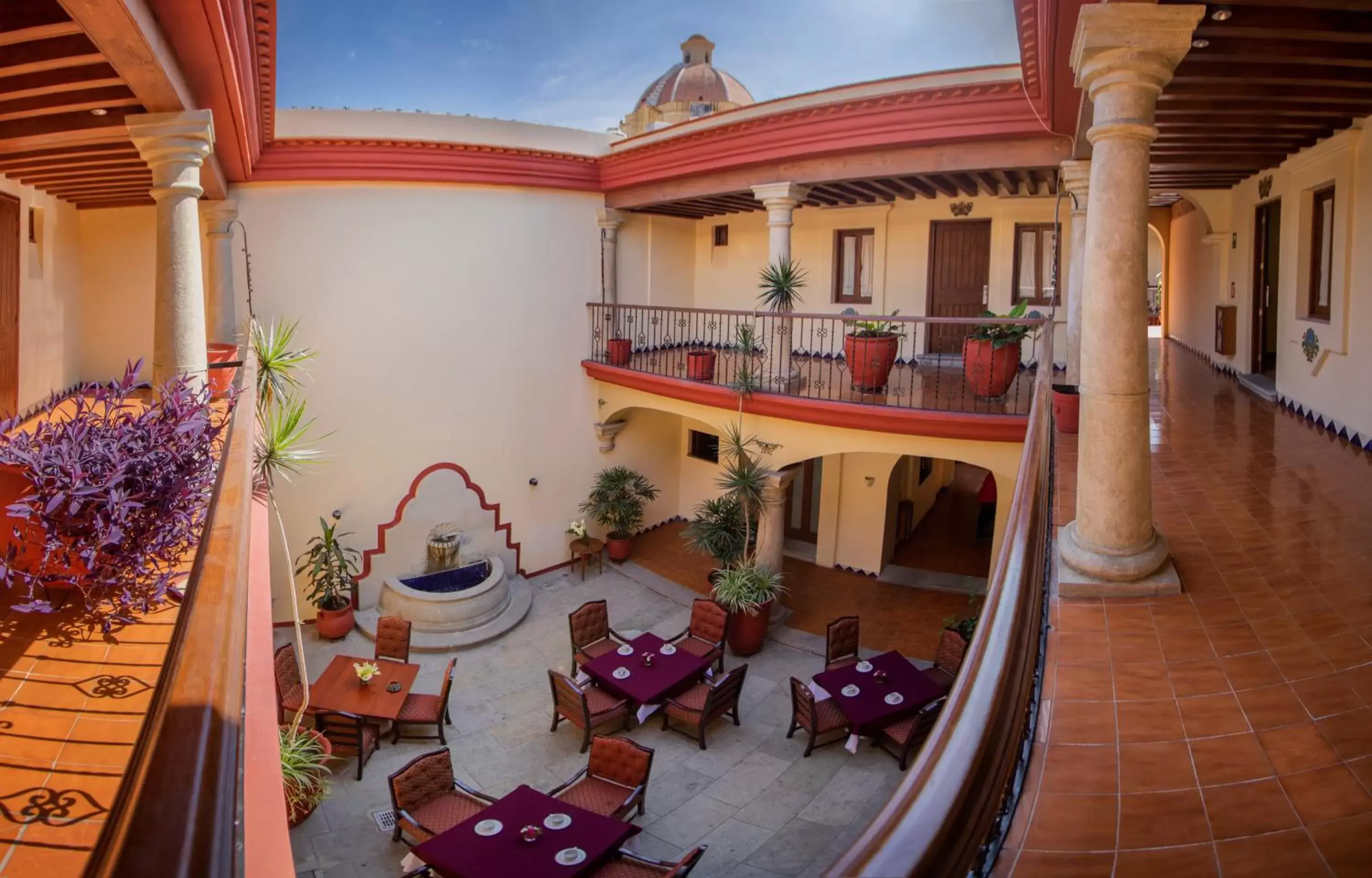 Restaurant/places to eat in Hotel Casa Barrocco Oaxaca