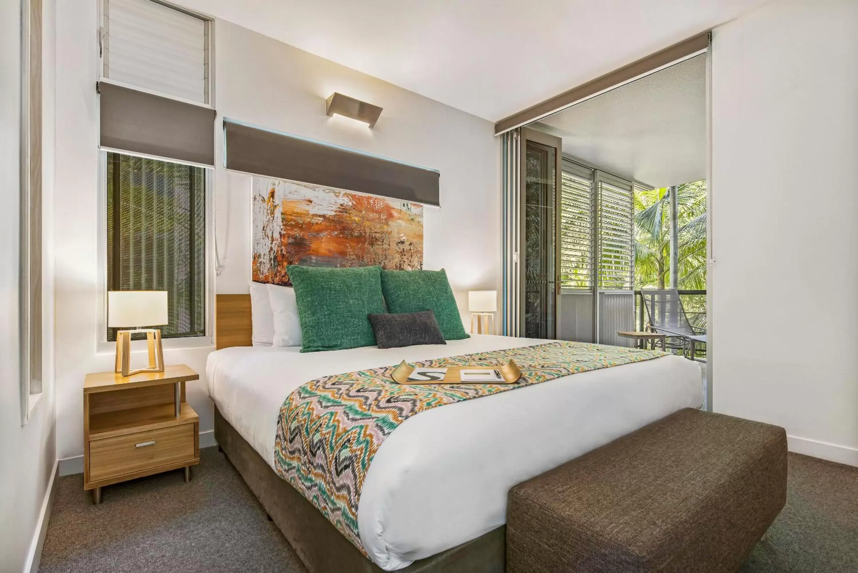 Bedroom, Bed in Peppers Noosa Resort and Villas