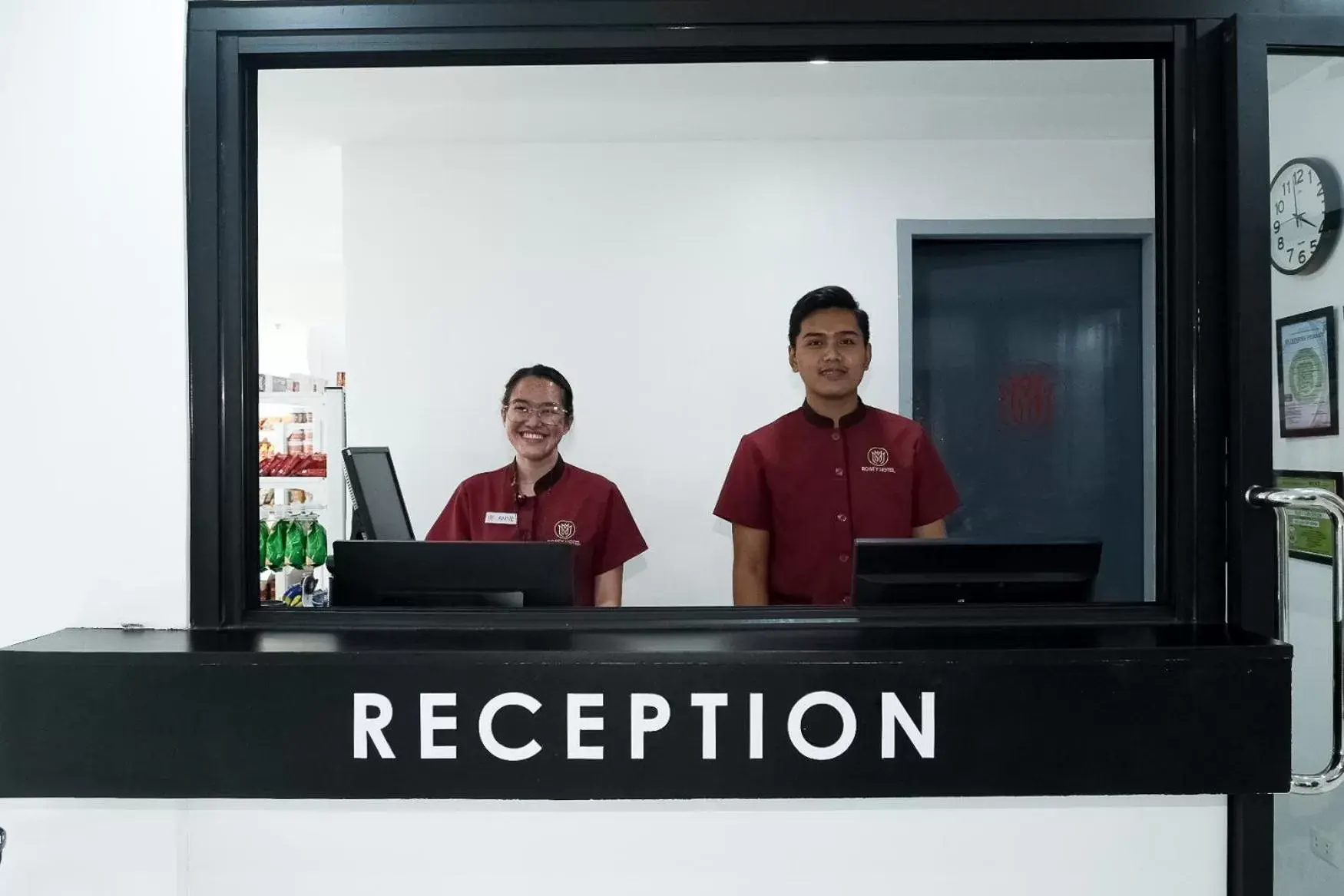 Lobby or reception in Rosey Hotel