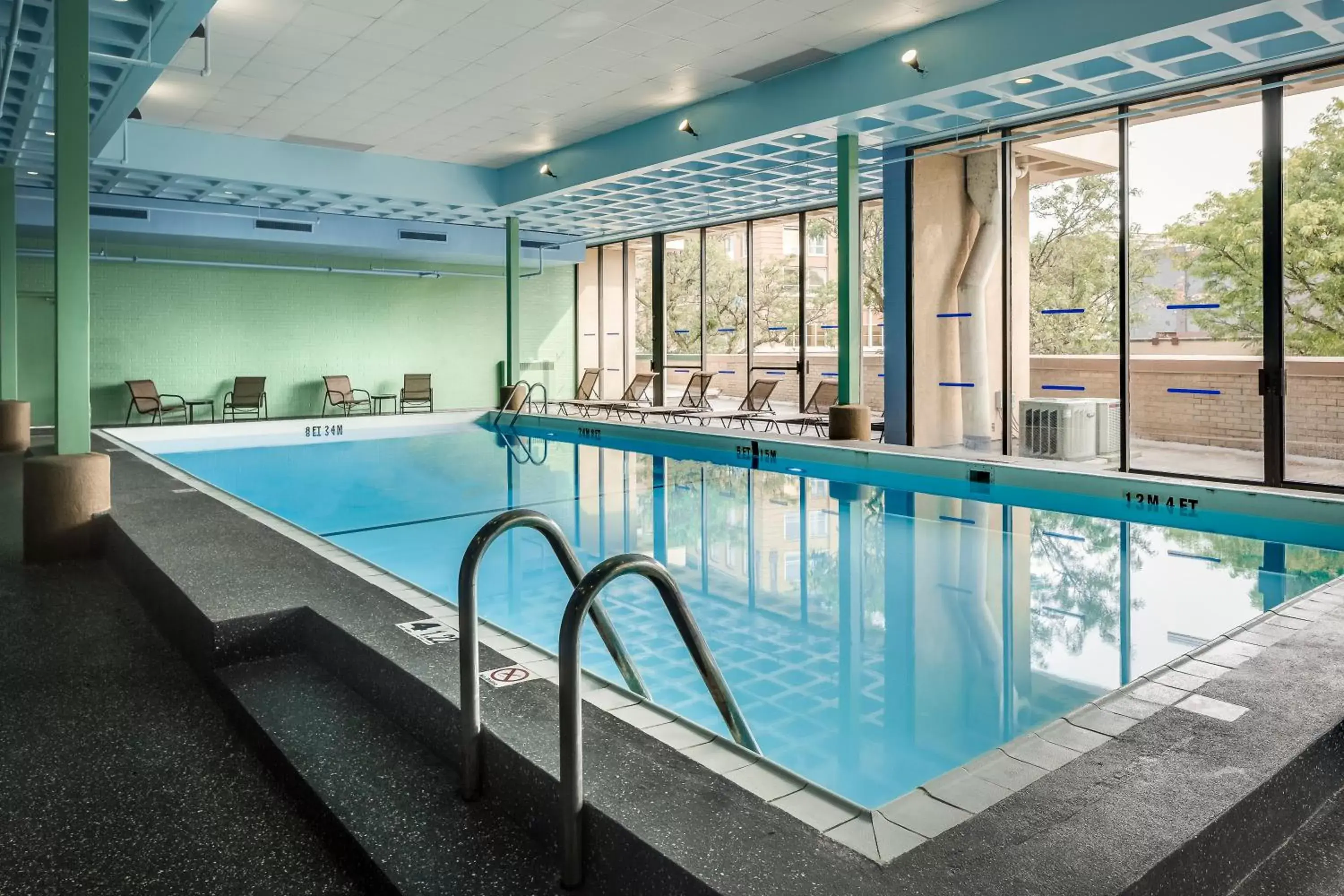 Swimming Pool in Holiday Inn Rock Island-Quad Cities, an IHG Hotel