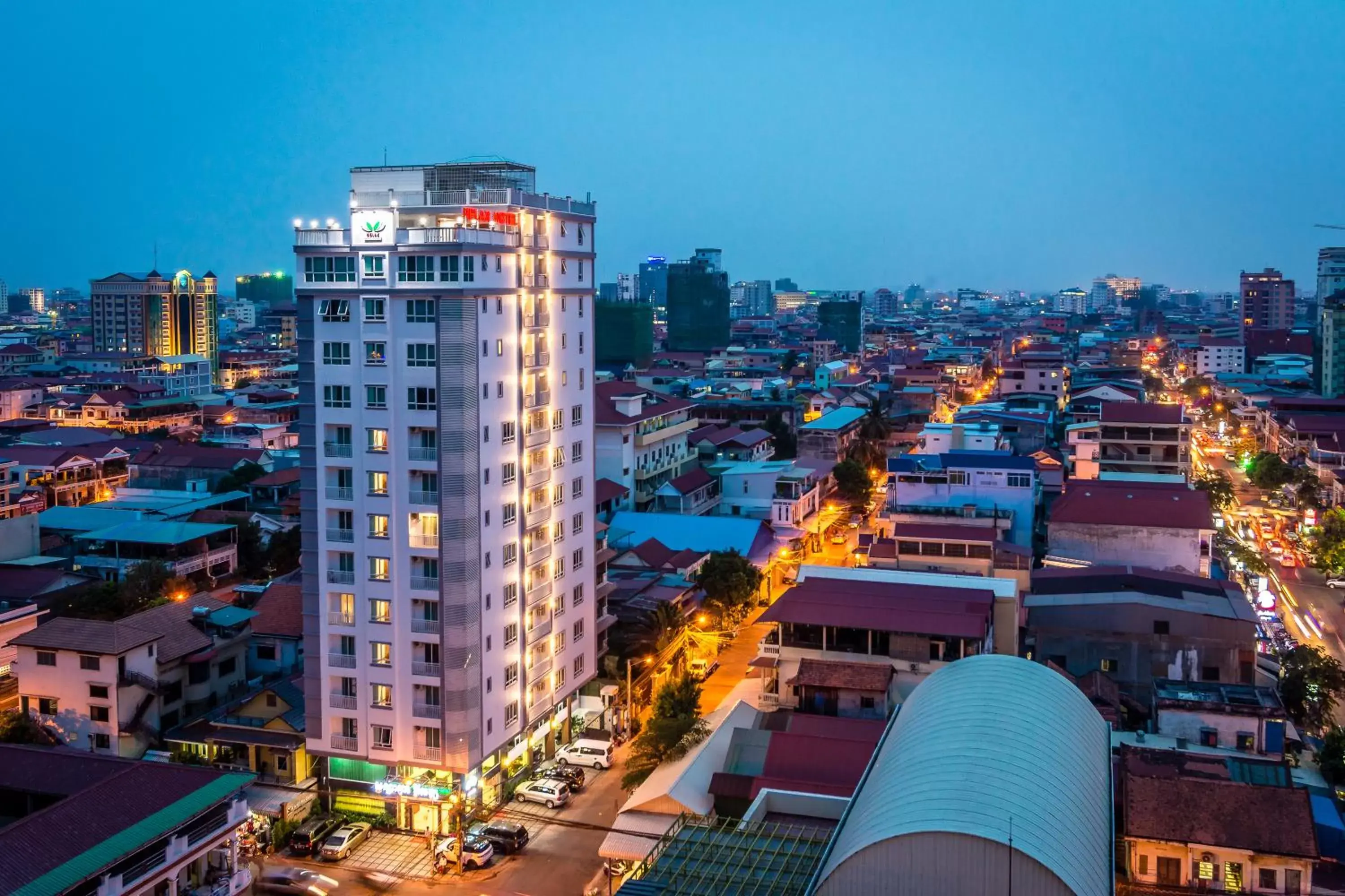 Property building in Relax Hotel