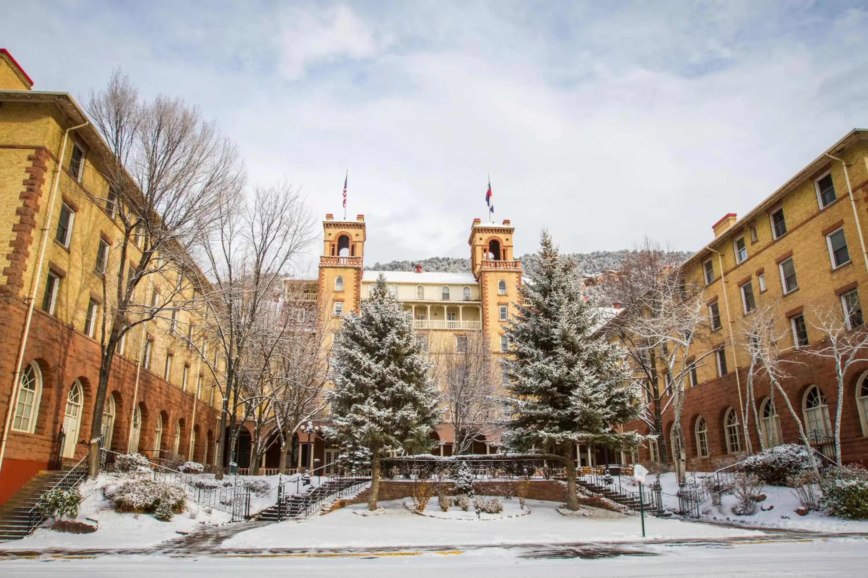 Winter in Hotel Colorado