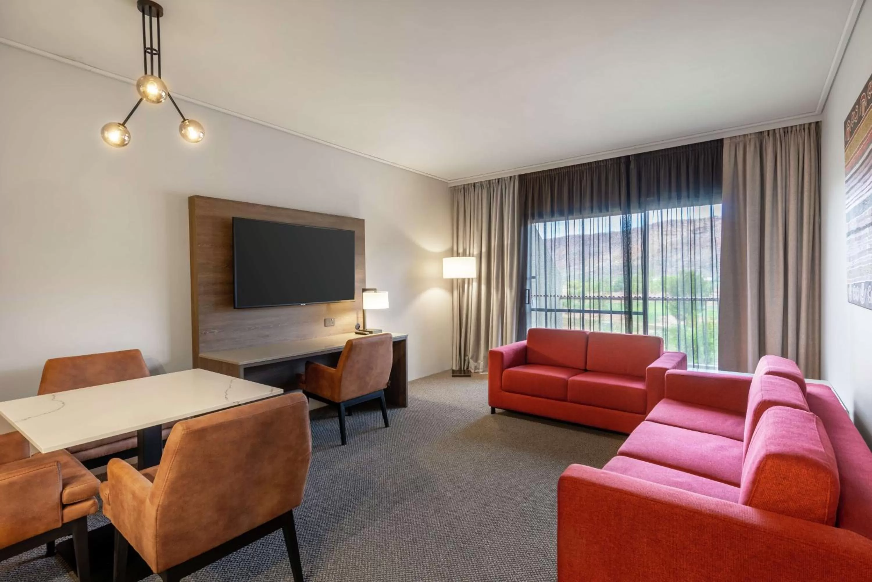 Living room in DoubleTree by Hilton Alice Springs