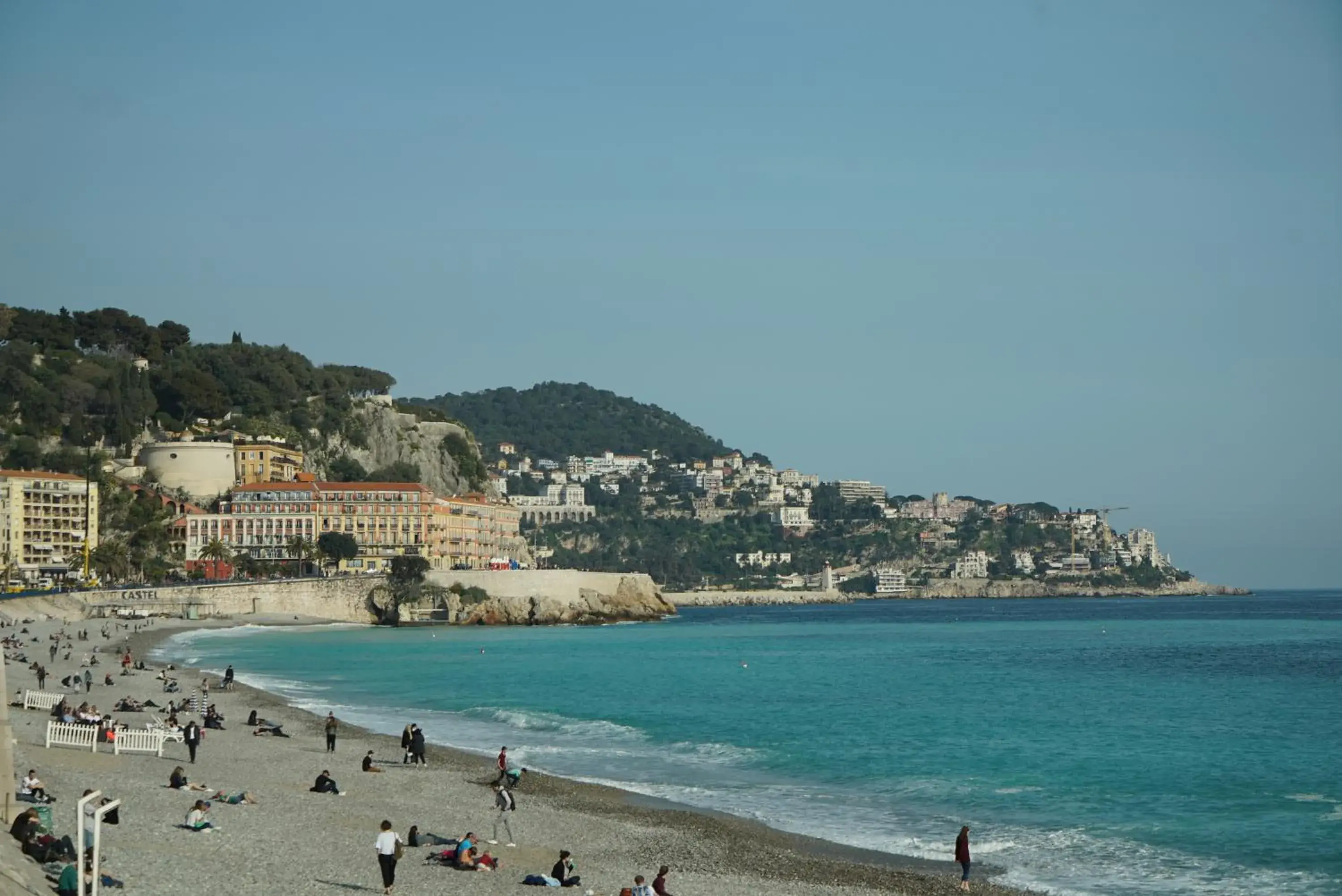 Sea view in Hotel des Dames Sea view in Hotel des Dames