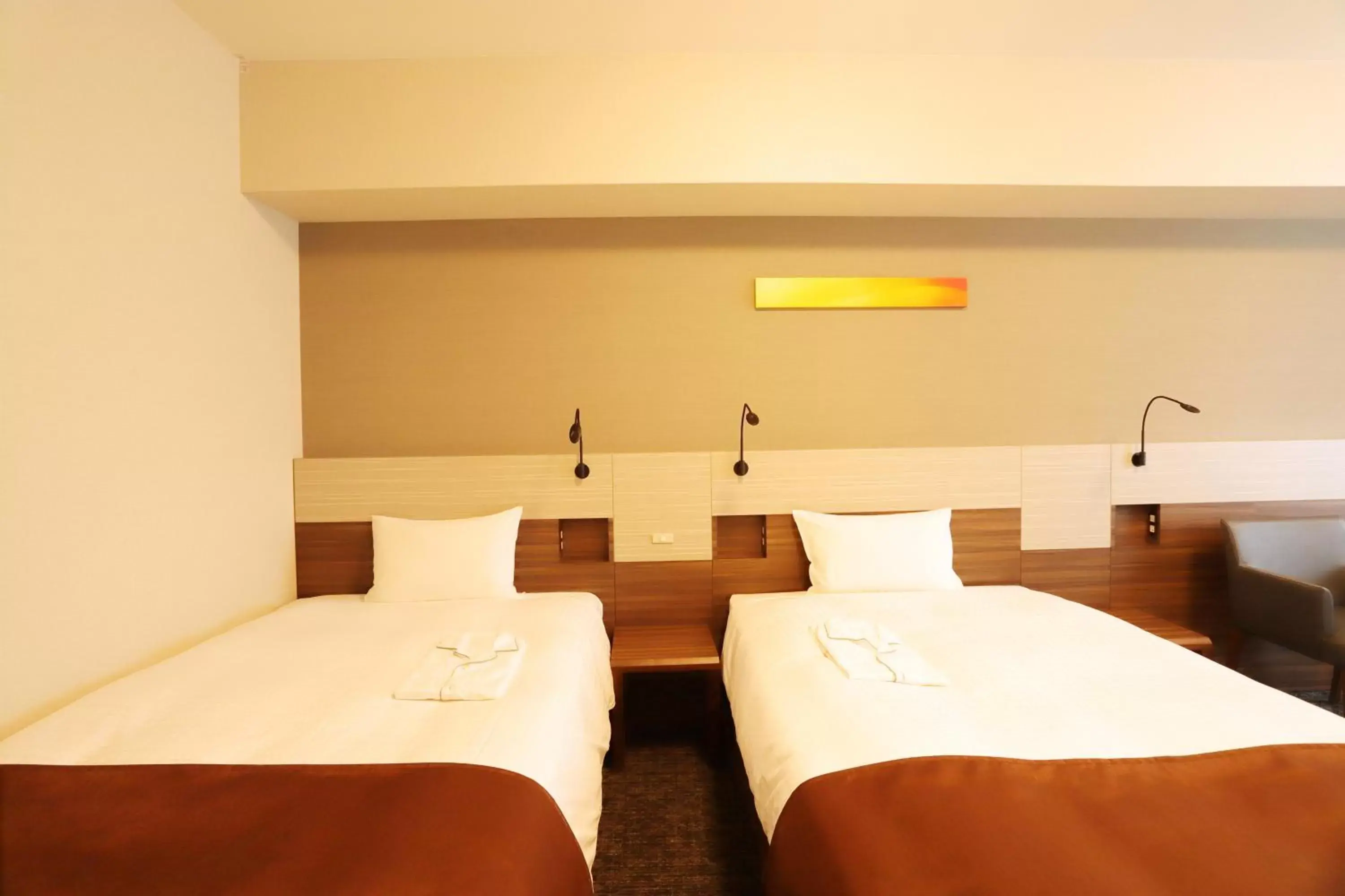 Photo of the whole room, Bed in Smile Hotel Premium Osaka Hommachi