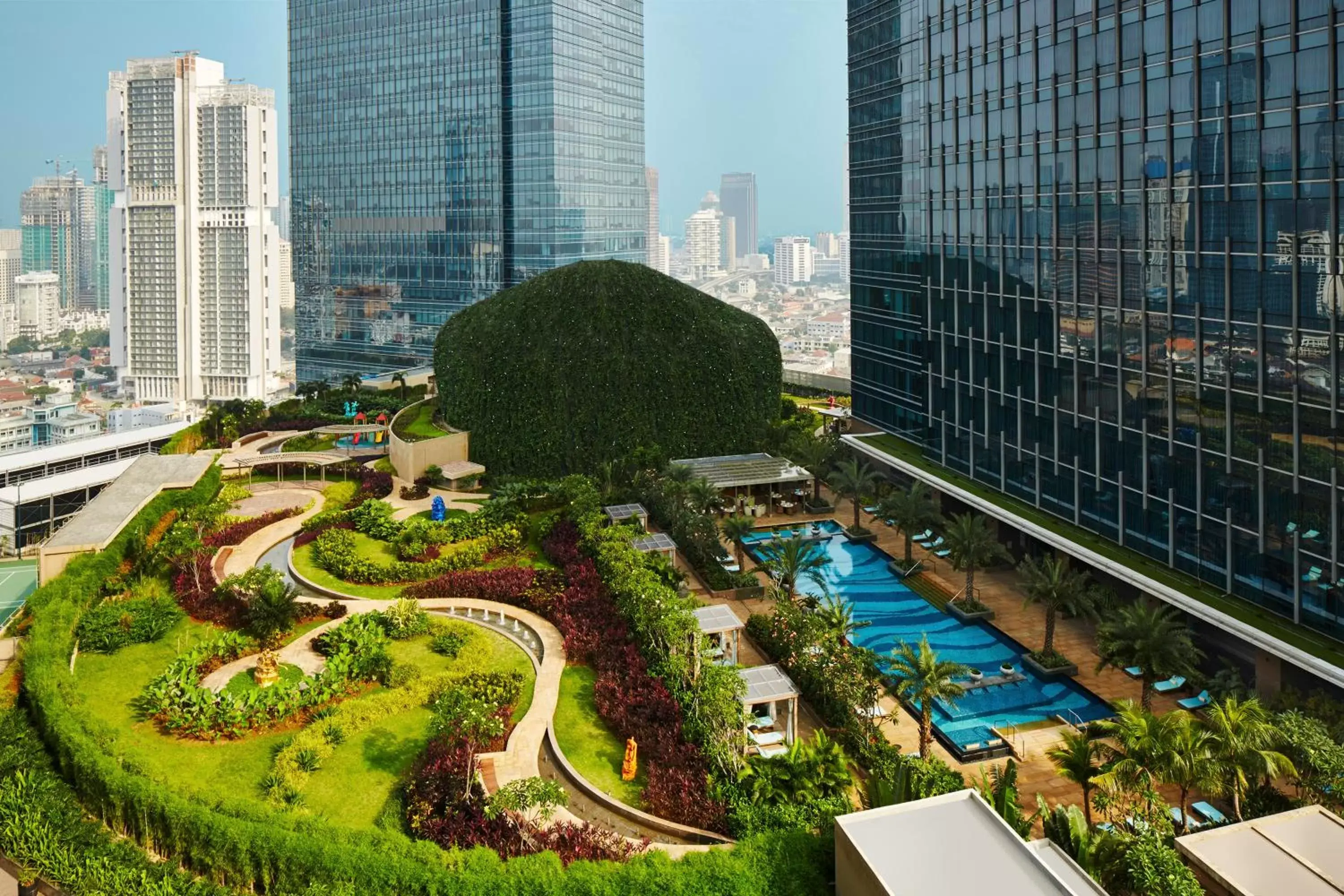 Property building in Raffles Jakarta Property building in Raffles Jakarta