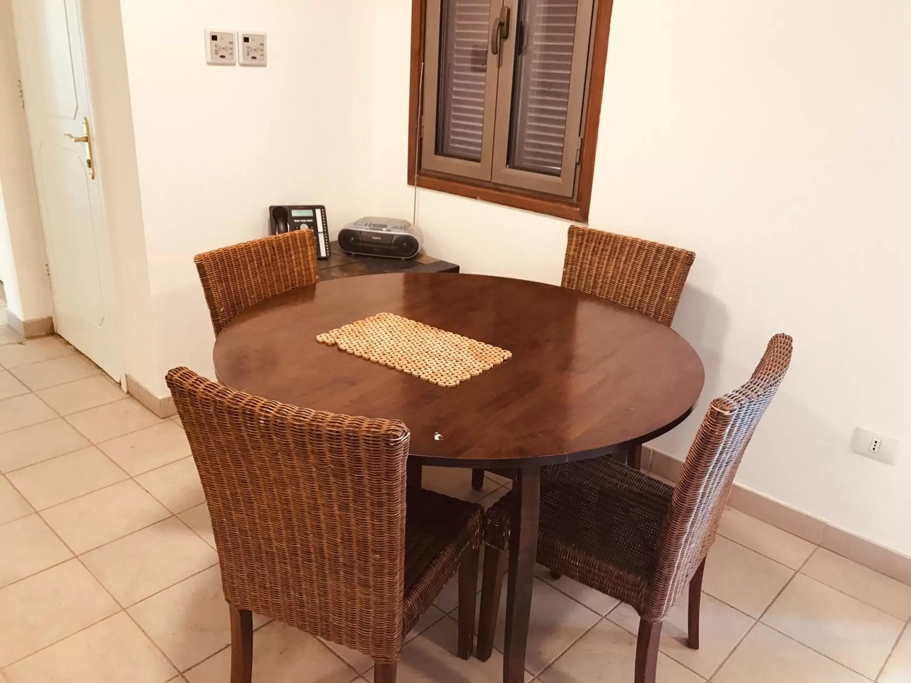 Dining area in Tala Bay Residence