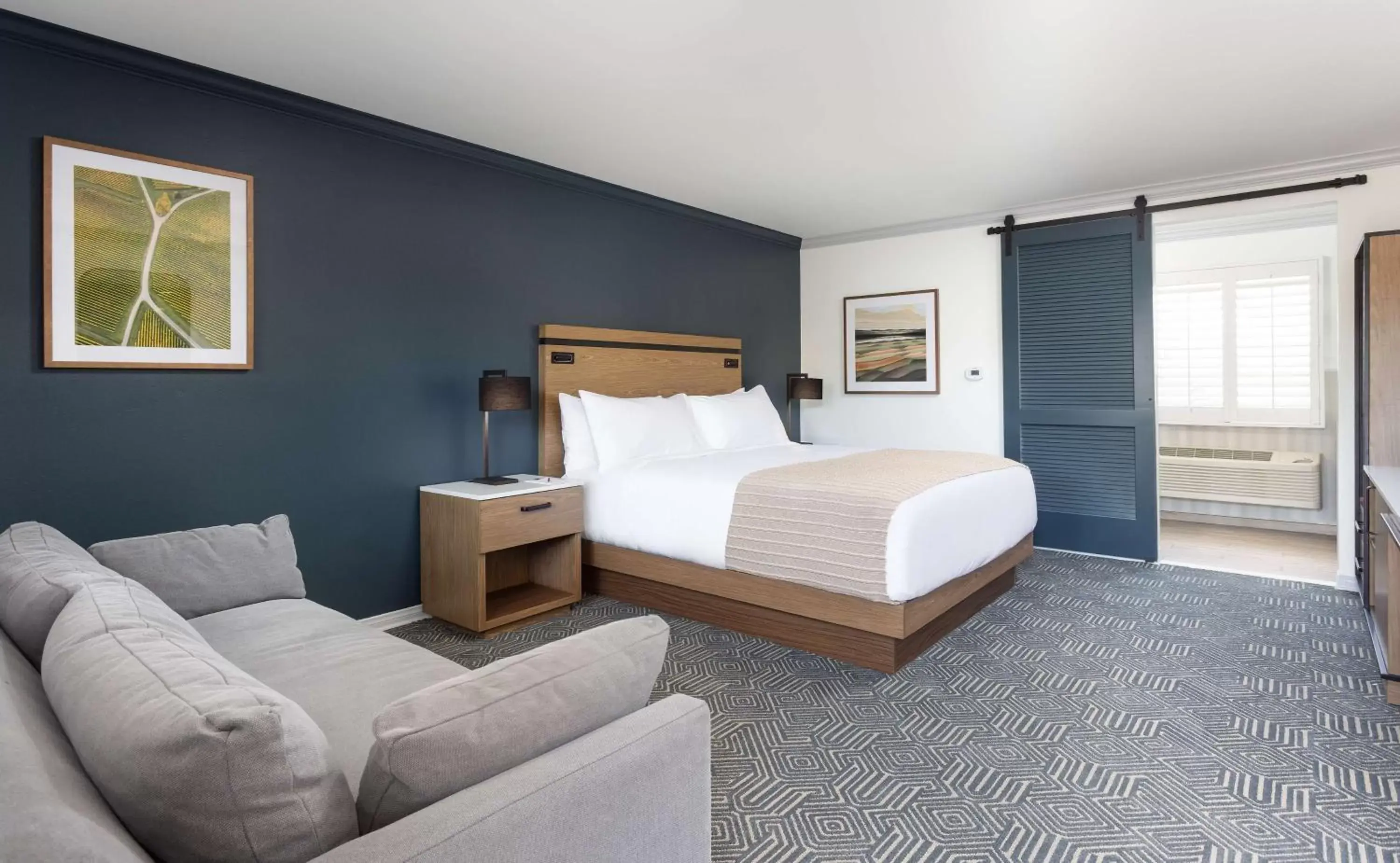 Bed in The Hadsten Solvang, Tapestry Collection by Hilton Bed in The Hadsten Solvang, Tapestry Collection by Hilton