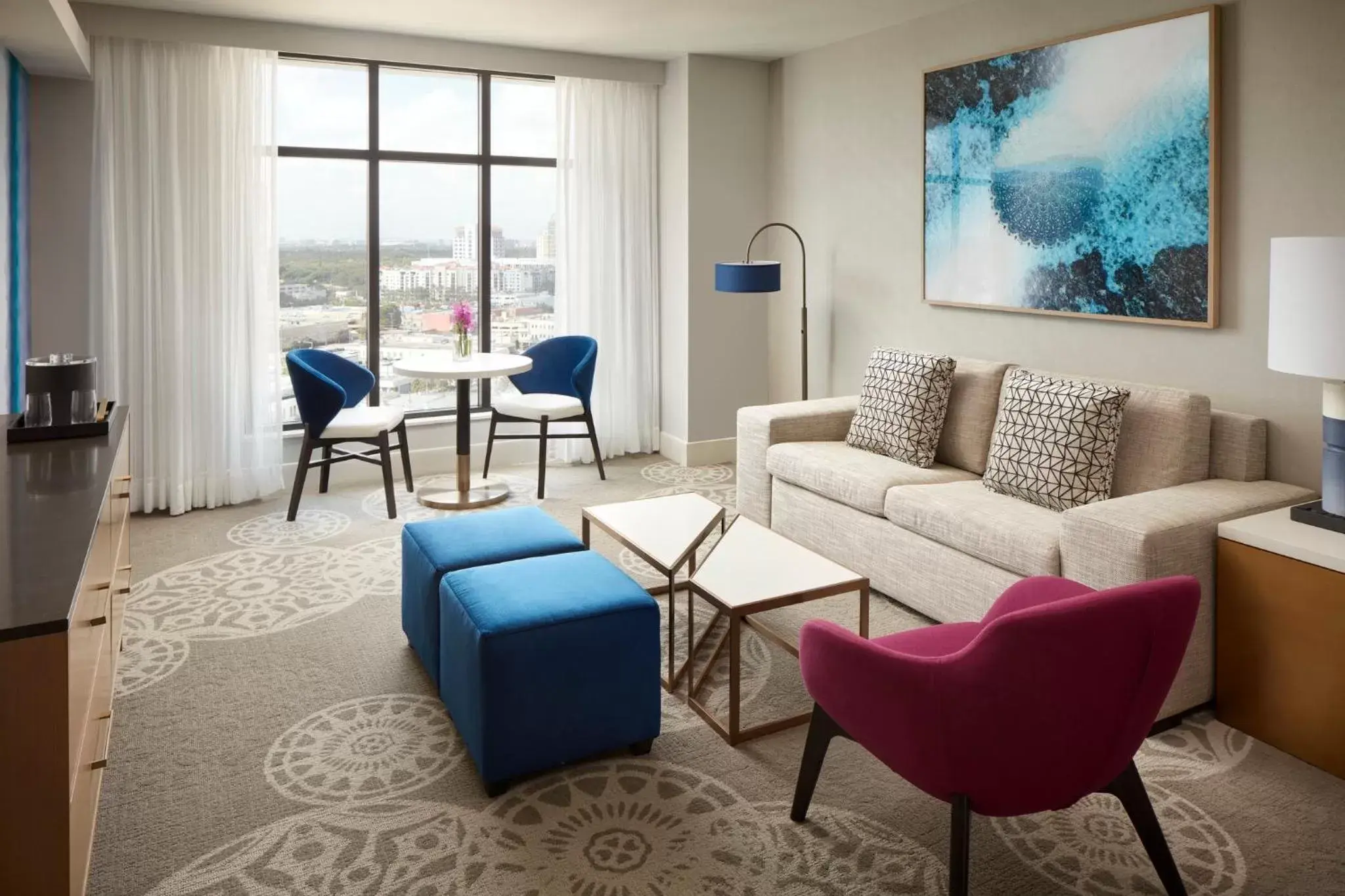 Bedroom in Loews Coral Gables Hotel Bedroom in Loews Coral Gables Hotel