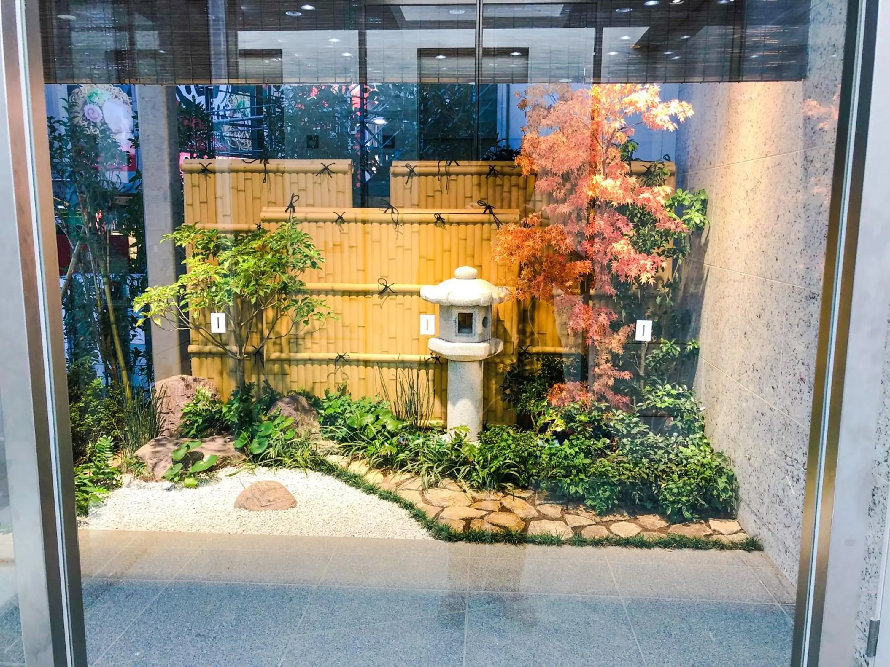 Garden in HOTEL UNIZO Yokohamaeki-West