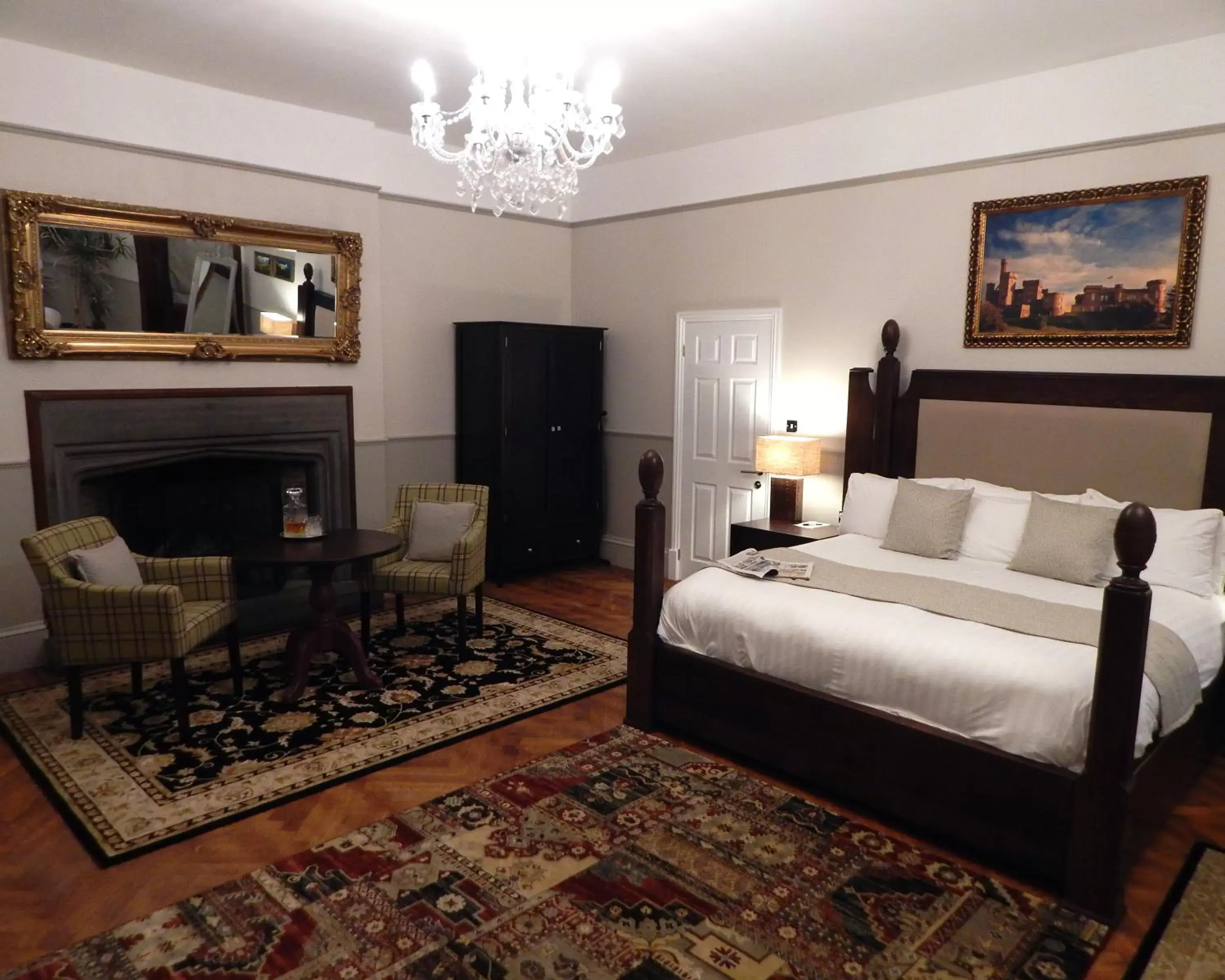 Bedroom, Bed in Tulloch Castle Hotel ‘A Bespoke Hotel’
