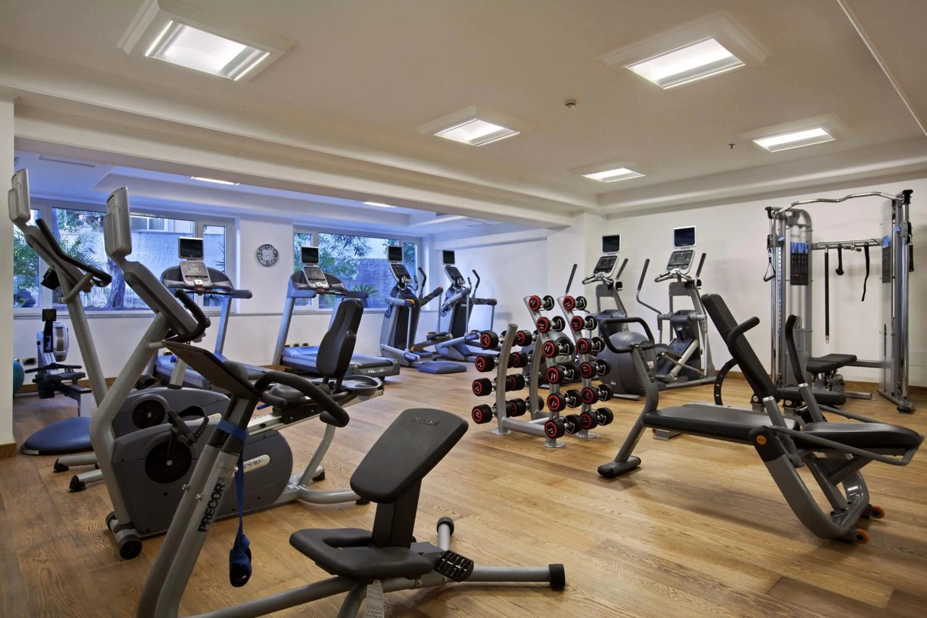 Fitness centre/facilities in Delta Hotels by Marriott Giardini Naxos