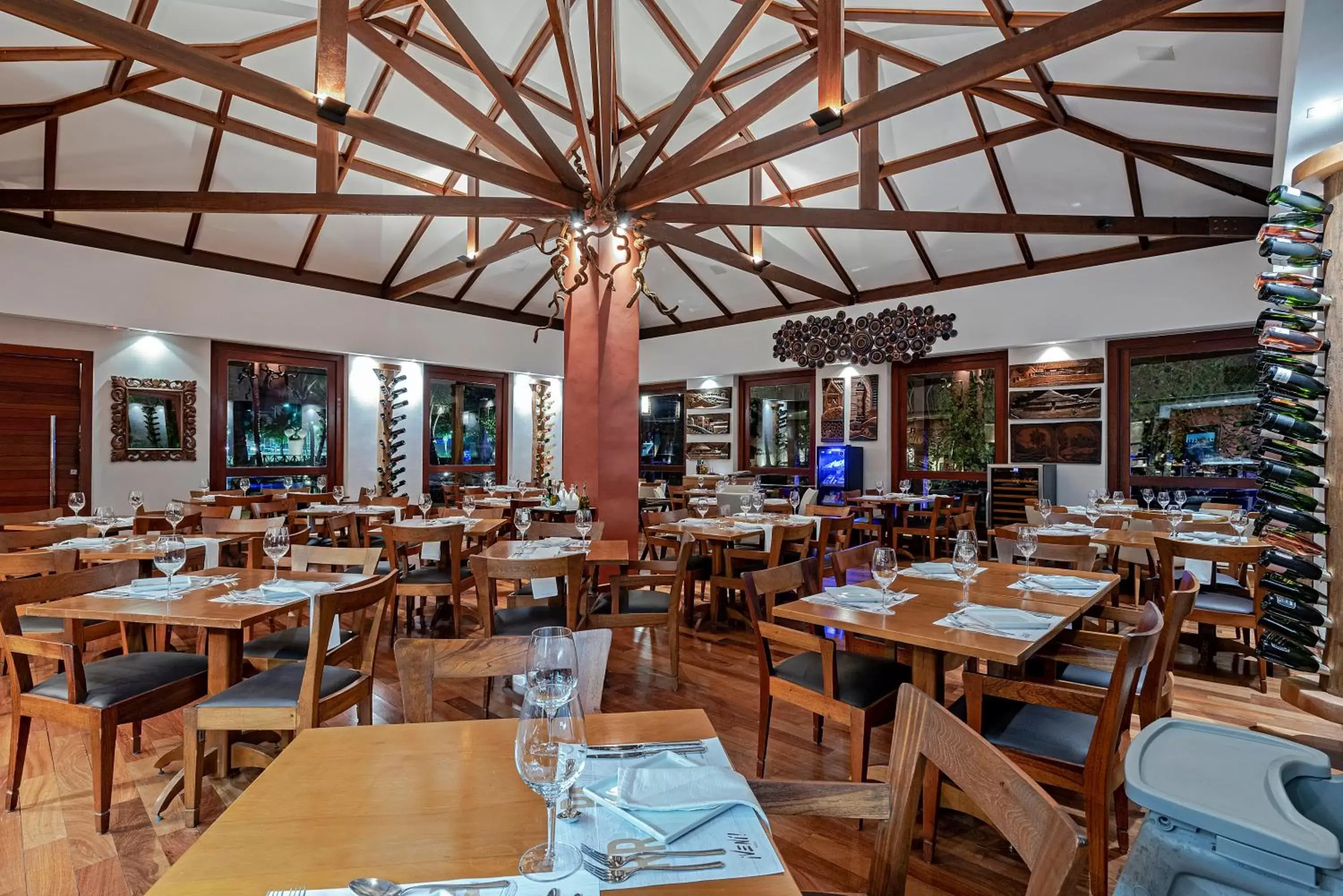 Restaurant/Places to Eat in Jatiúca Suites Resort by Slaviero Hotéis