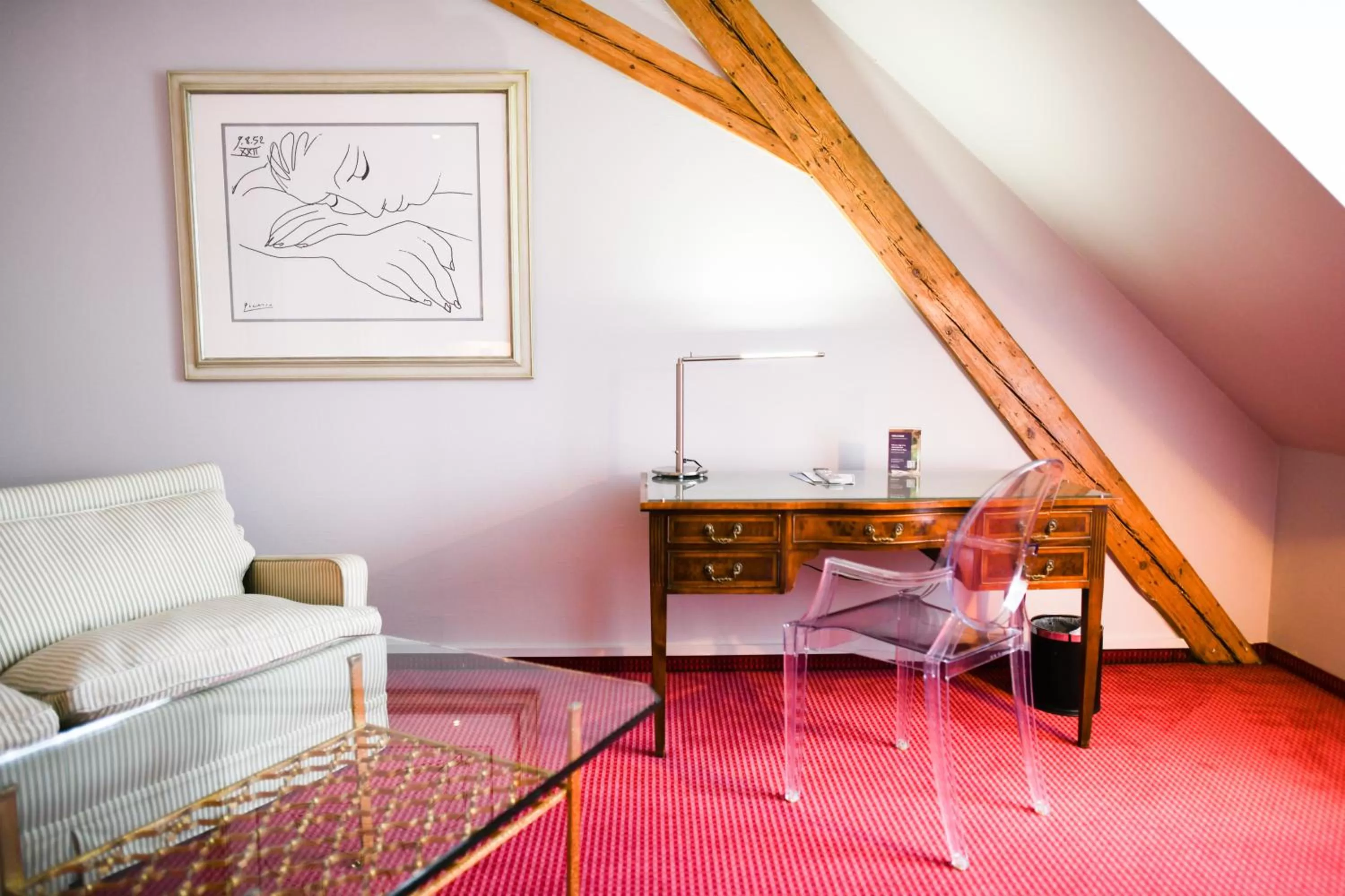 Seating area in Hotel Bamberger Hof Bellevue