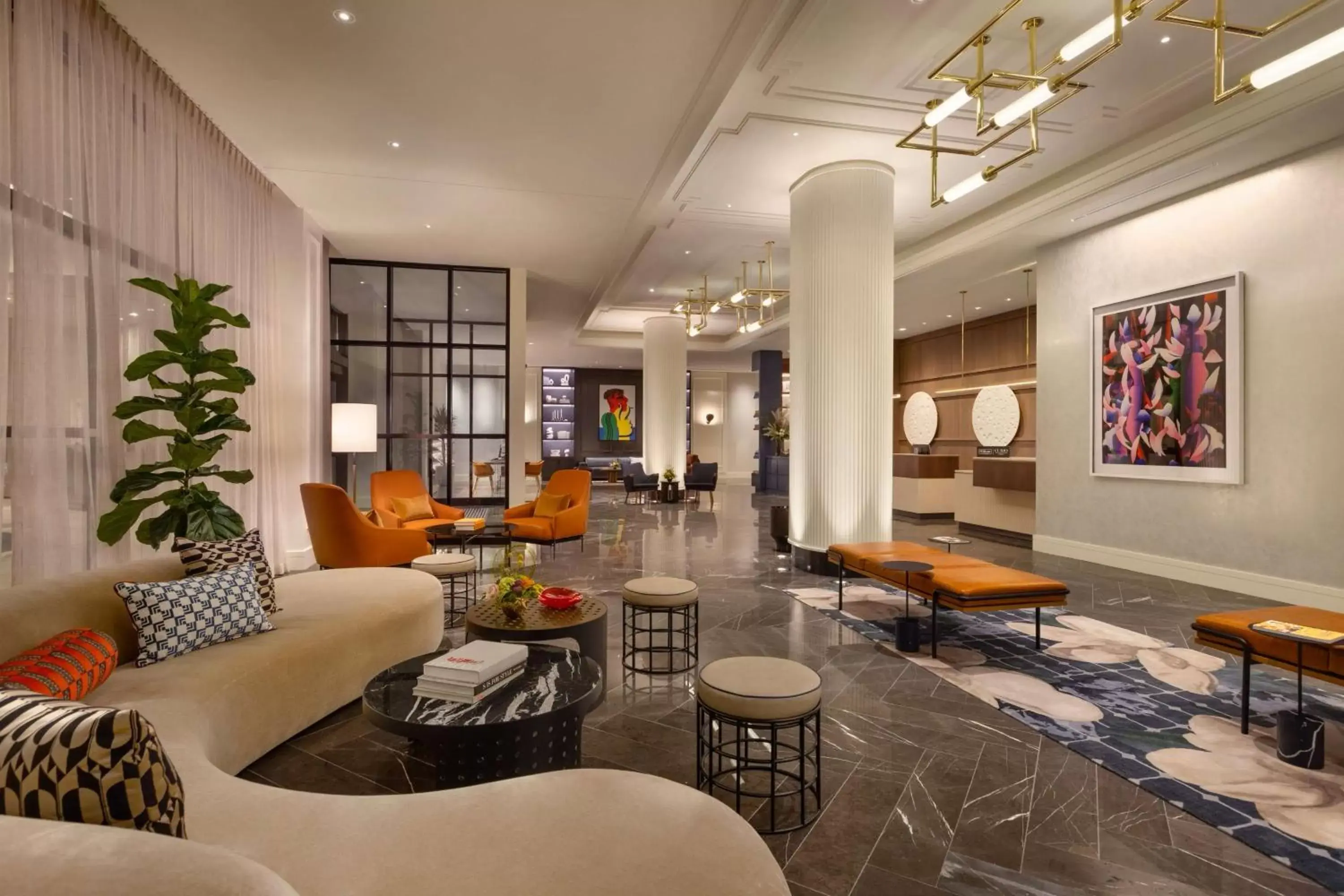 Lobby or reception in 106 Jefferson Huntsville, Curio Collection by Hilton
