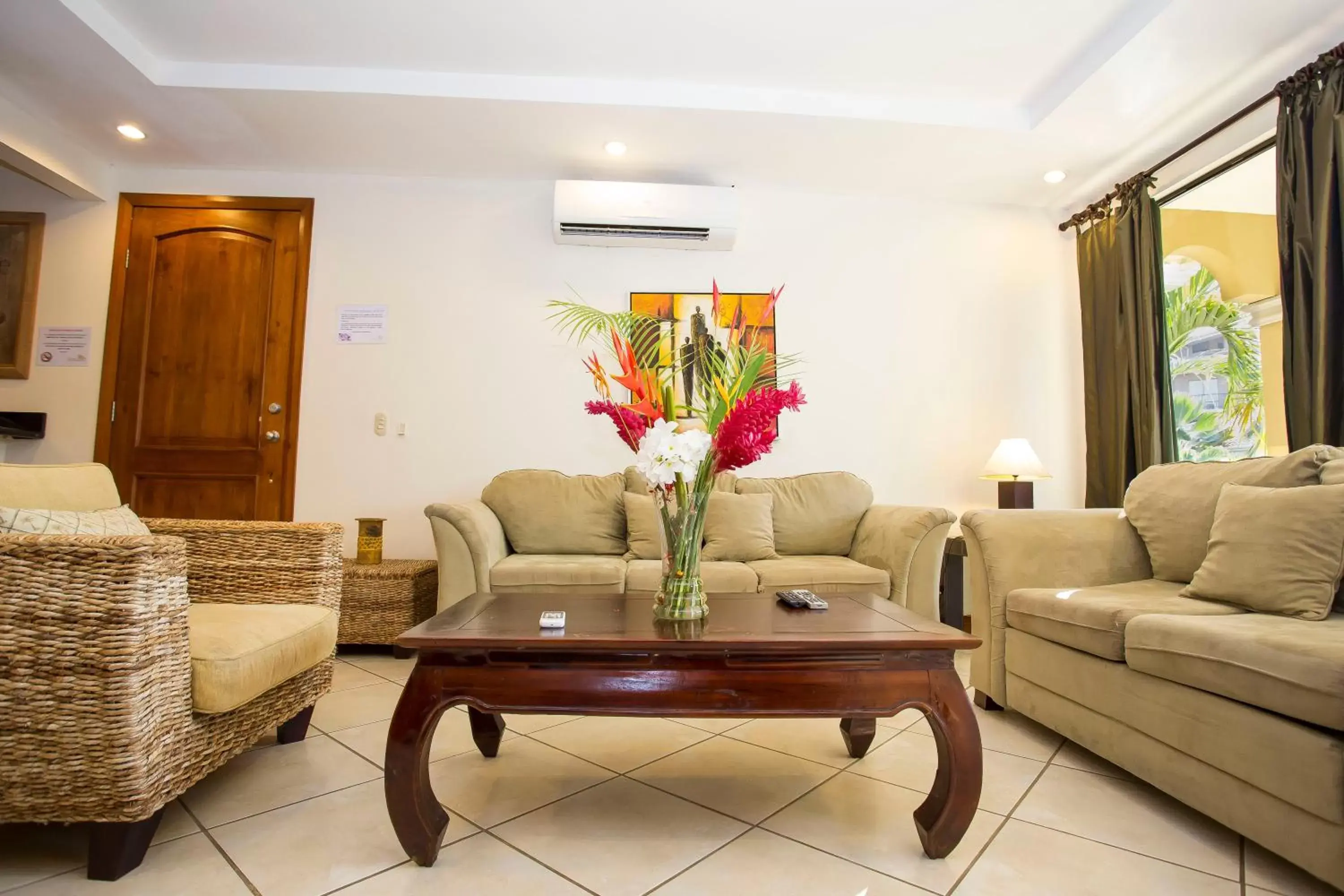 Living room, Seating Area in Monte Carlo Luxury Condominiums