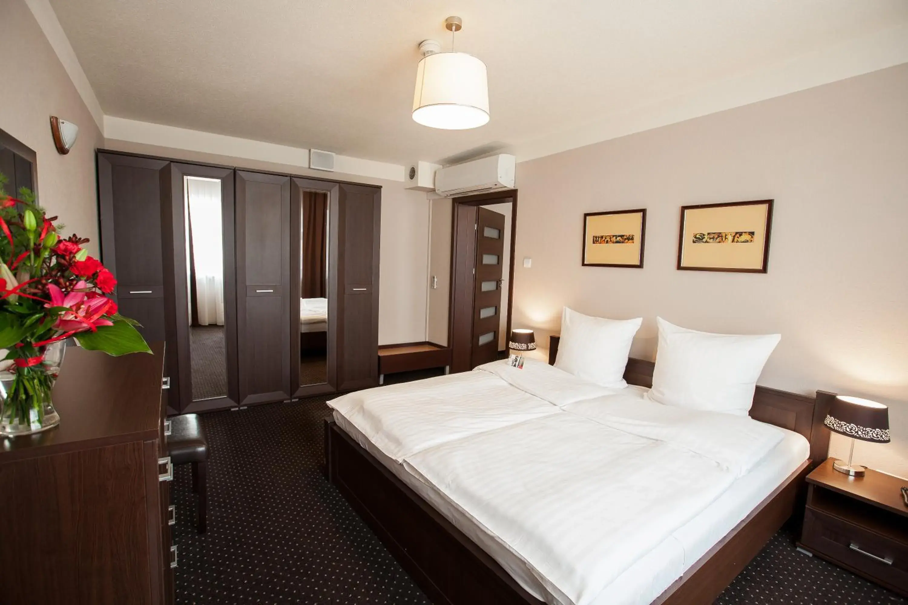 Bed in Hotel Diament Spodek Bed in Hotel Diament Spodek