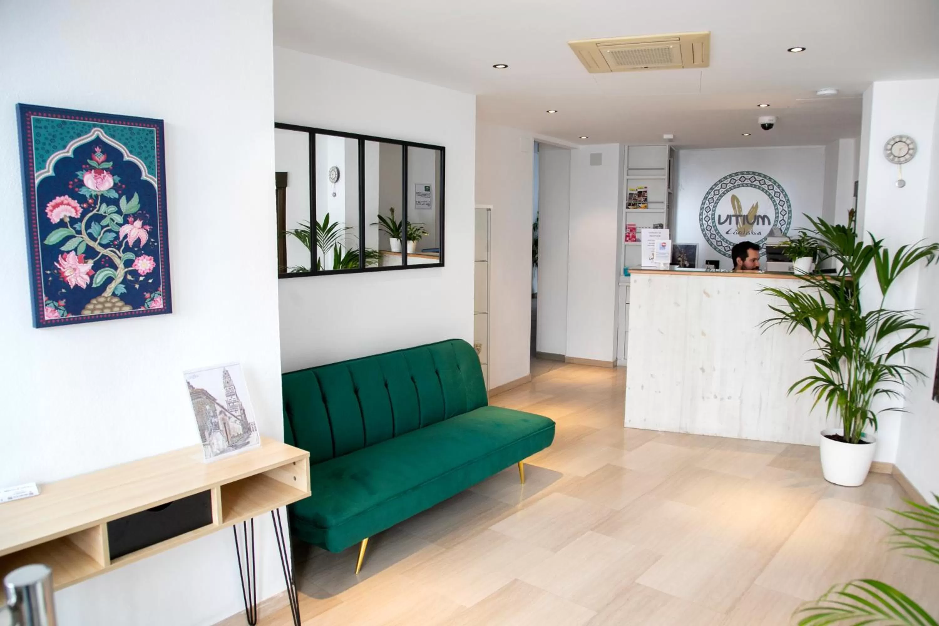 Lobby or reception in Vitium Córdoba