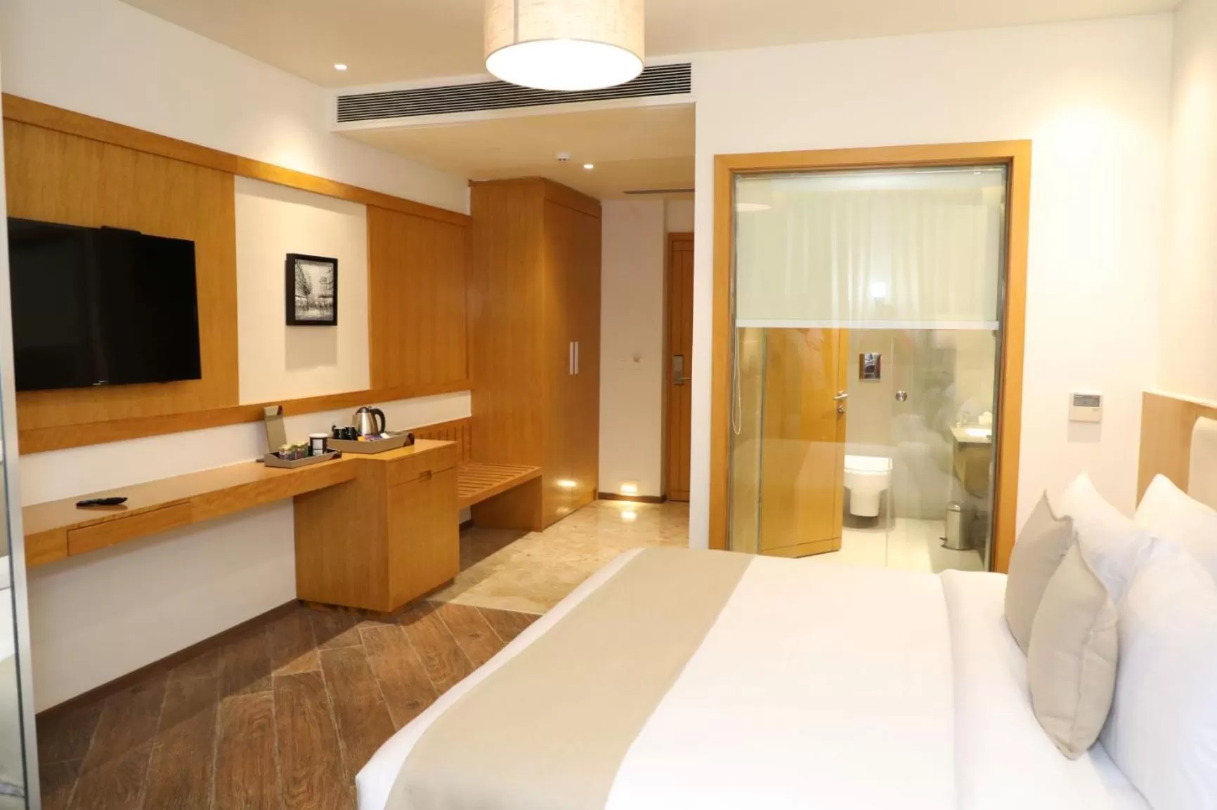 Bed in The Fern Residency, Morbi