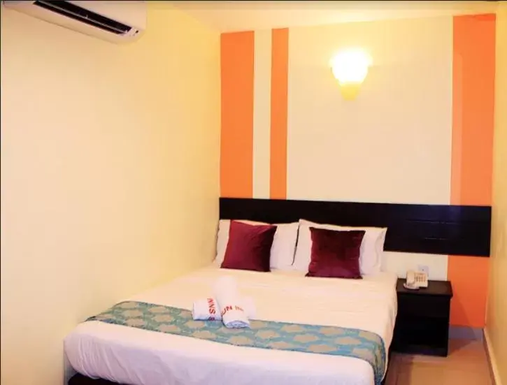 Bedroom, Bed in Sun Inns Hotel Kota Laksamana Melaka