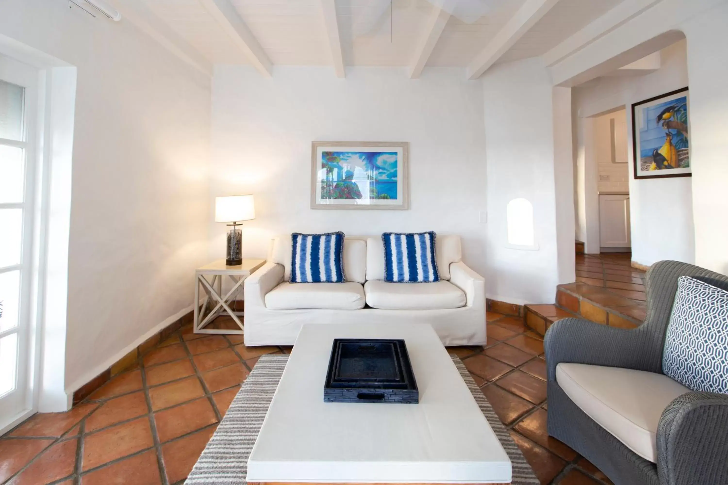 Living room, Seating Area in Windjammer Landing Villa Beach Resort