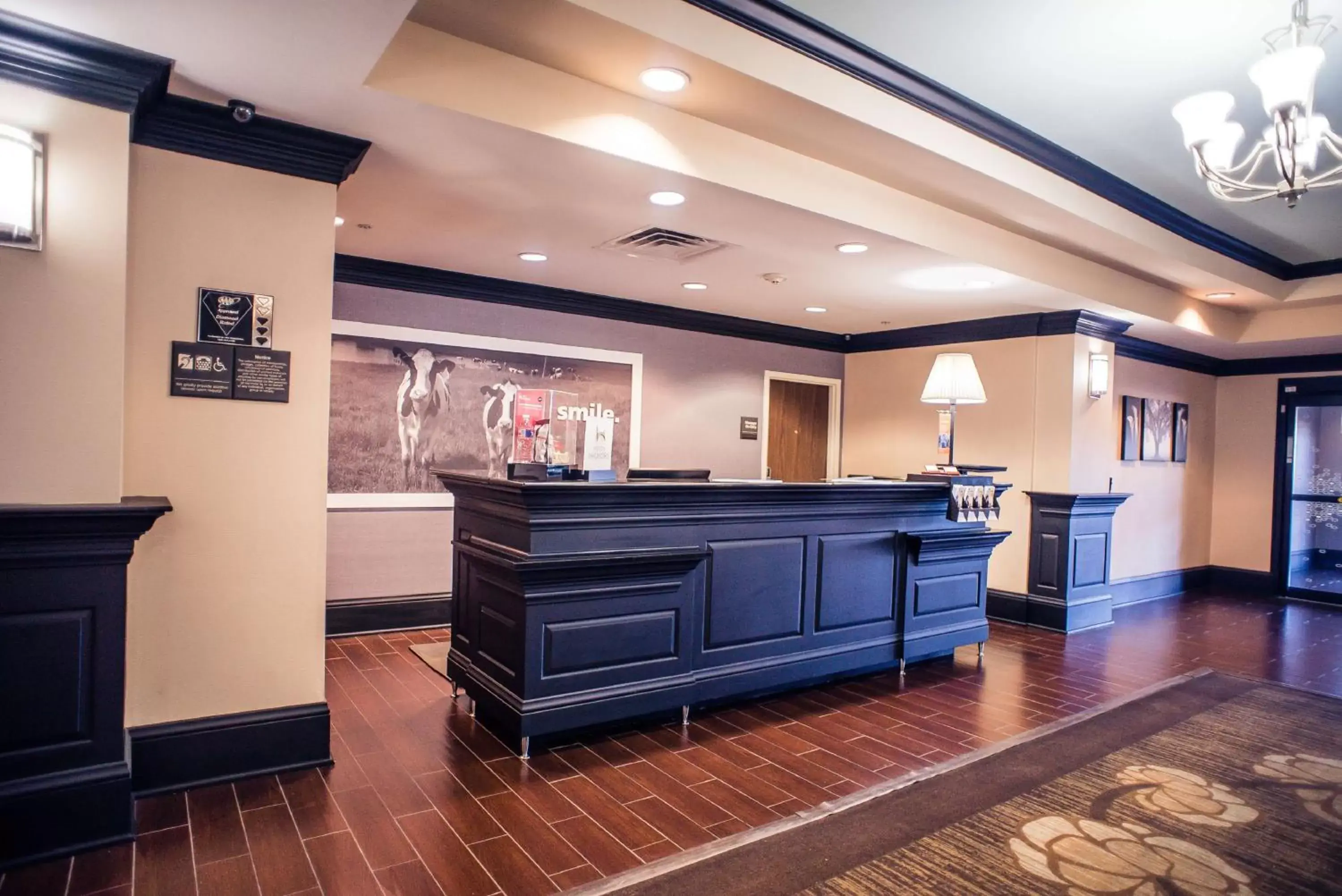 Lobby or reception in Hampton Inn - Monticello Lobby or reception in Hampton Inn - Monticello