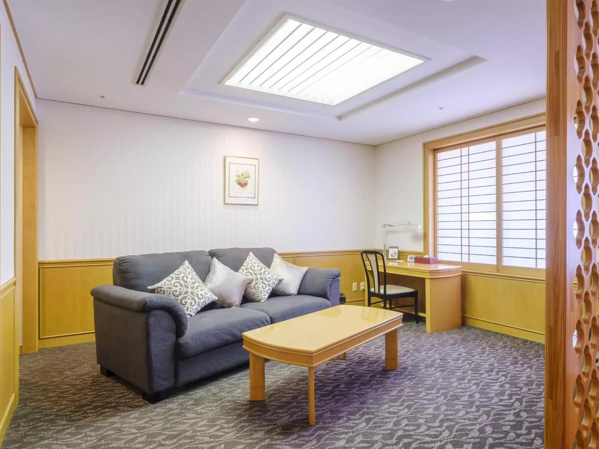 Bed, Seating Area in Rihga Hotel Zest Takamatsu